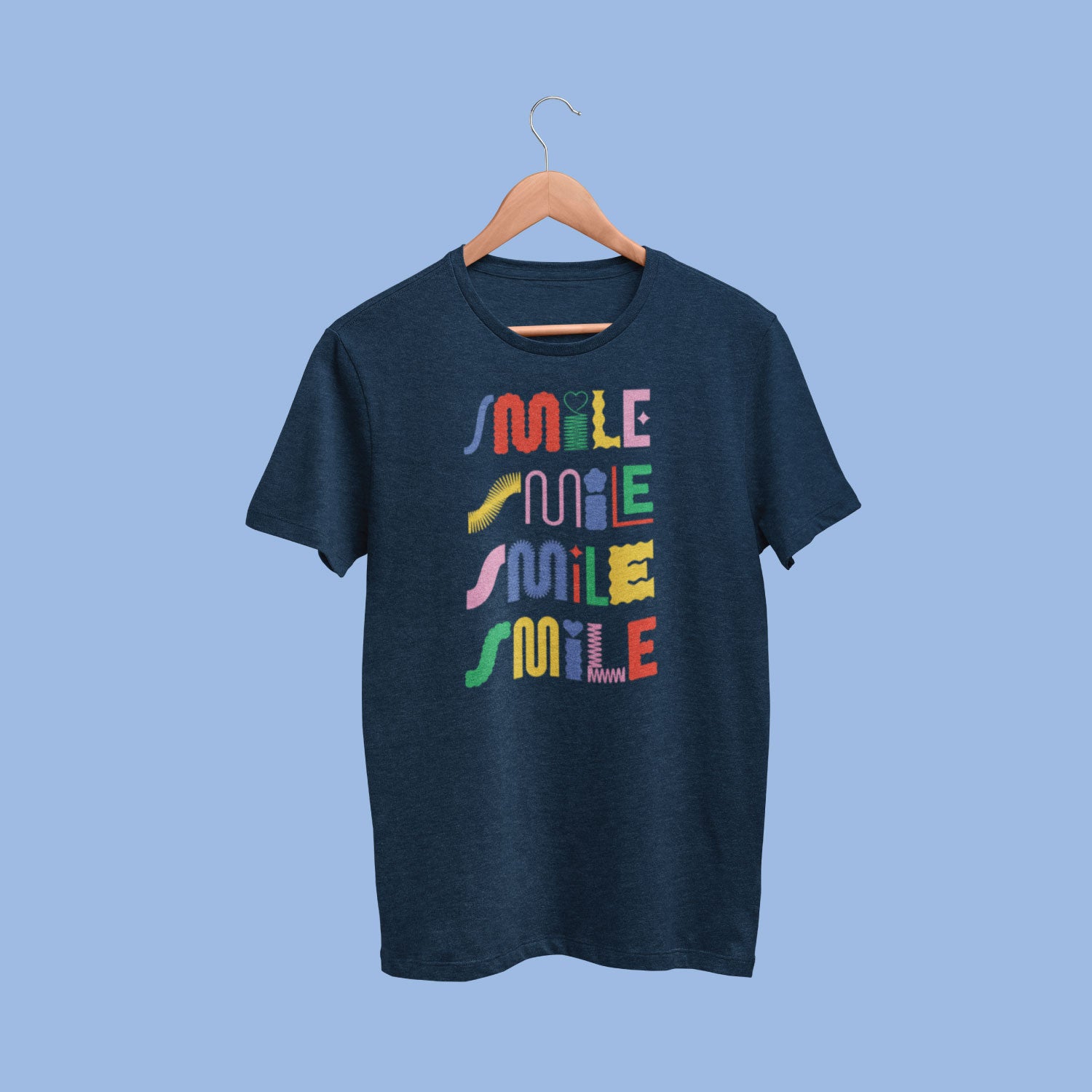 Smile Women’s Tee – Tantra Original Brand Since 1997 – Graphic Cotton Tee – Feel Good Wear - Shipping Globally!