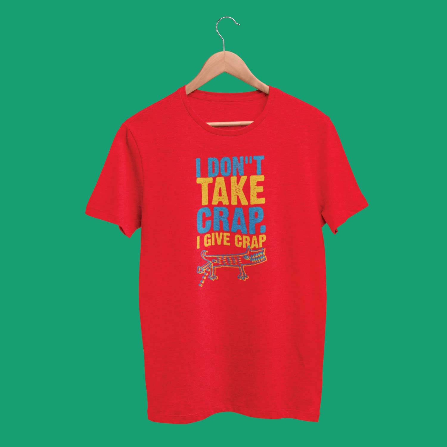 Crap – Tantra Original Brand Since 1997 – Bold Unisex Graphic Cotton Tee – Funny Attitude Wear - Shipping Globally!