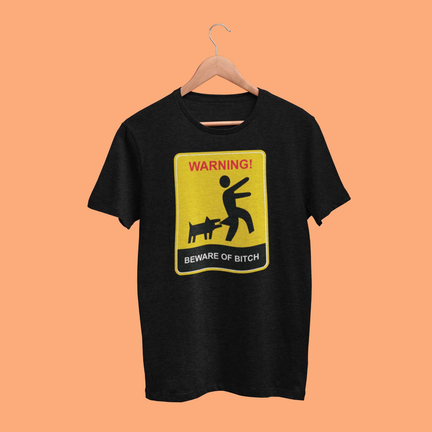 Beware of Bitch – Tantra Original Brand Since 1997 – Unisex Graphic Cotton Tee – Fierce & Fearless Casual Wear - Shipping Globally!