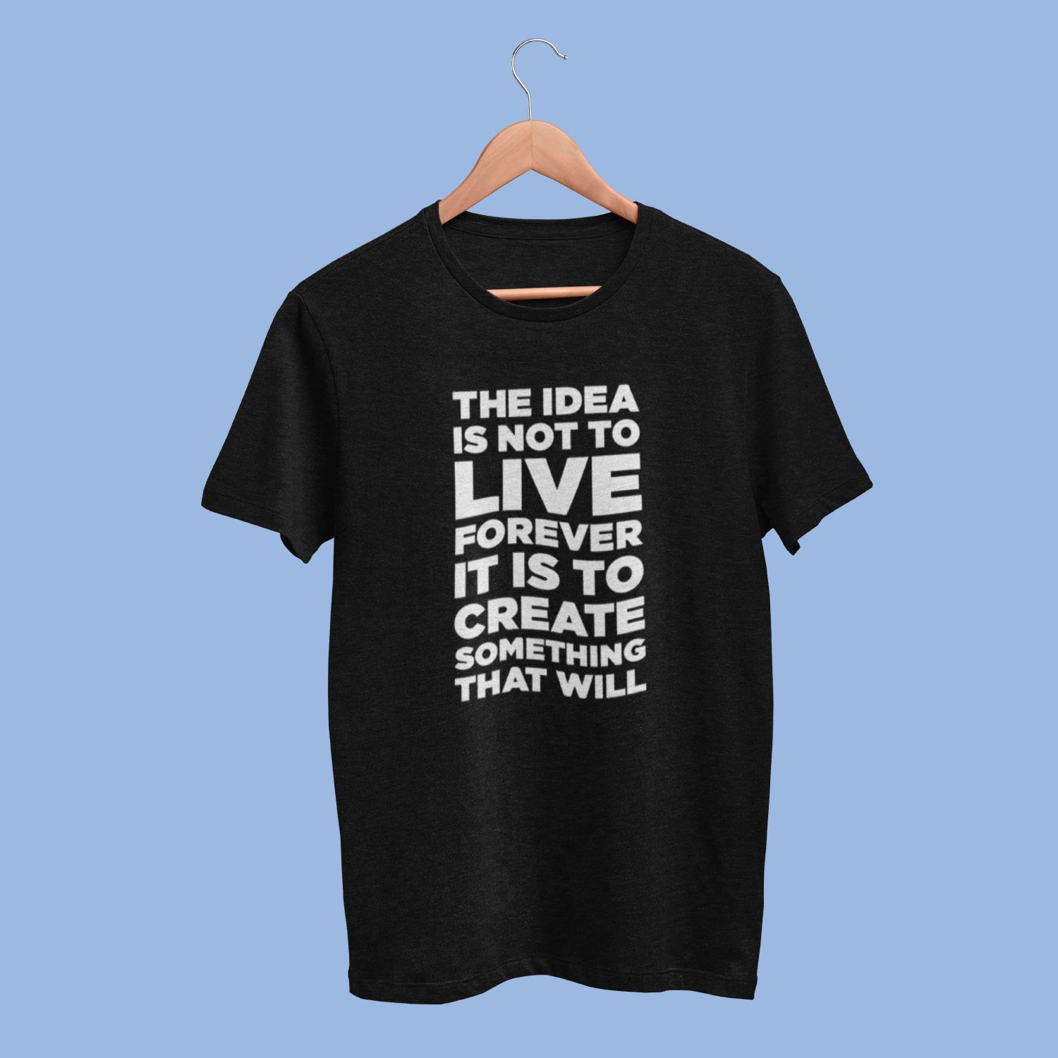 The Idea – Tantra Original Brand Since 1997 –  Inspirational Quote Graphic Unisex Cotton Tee Everyday Wear - Shipping Globally!