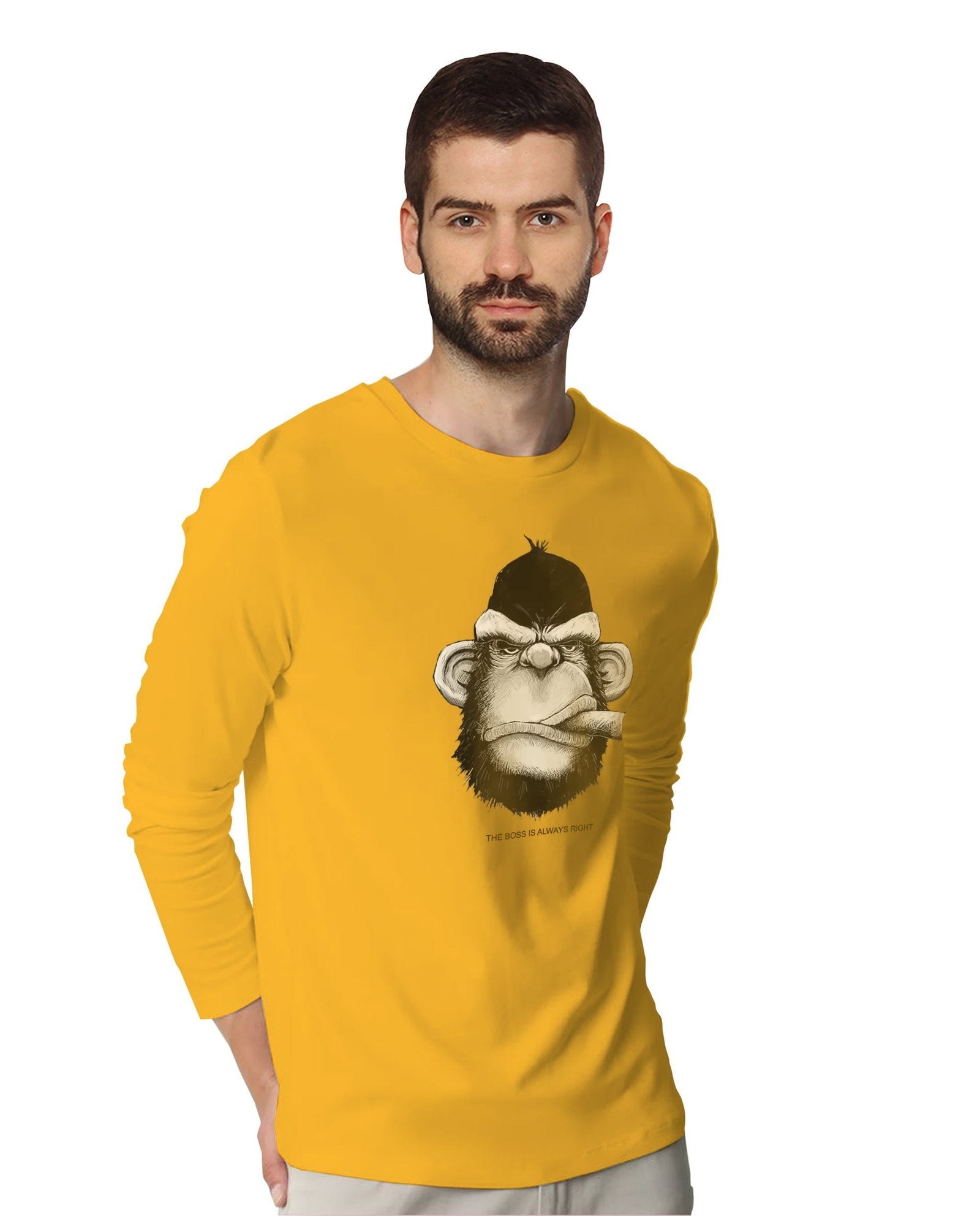 The Boss (Full Sleeves) - Mens T-shirts - Shipping Globally!