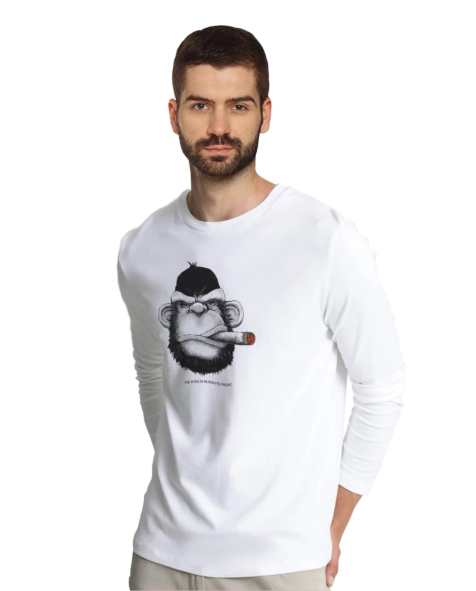 The Boss (Full Sleeves) - Mens T-shirts - Shipping Globally!