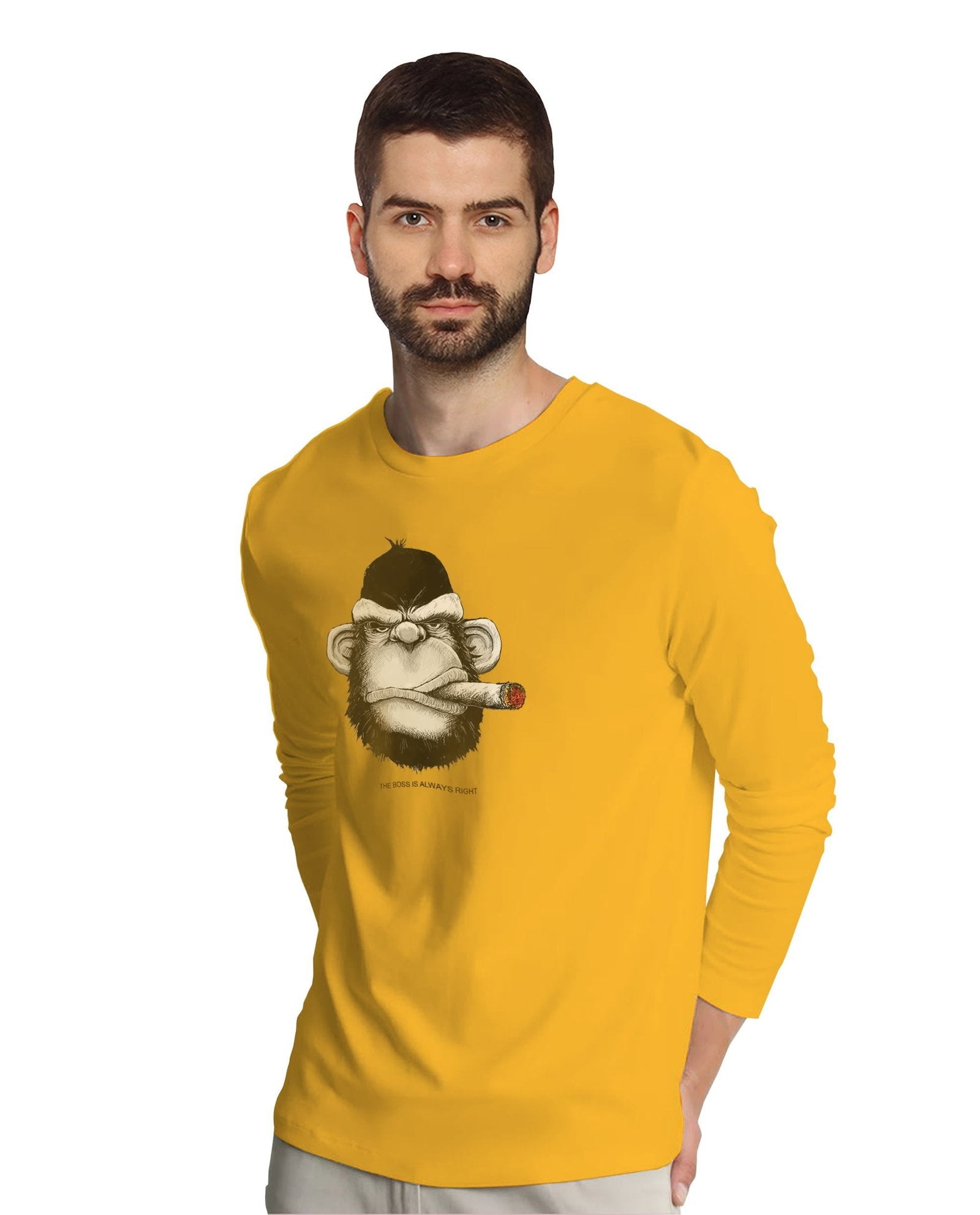 The Boss (Full Sleeves) - Mens T-shirts - Shipping Globally!