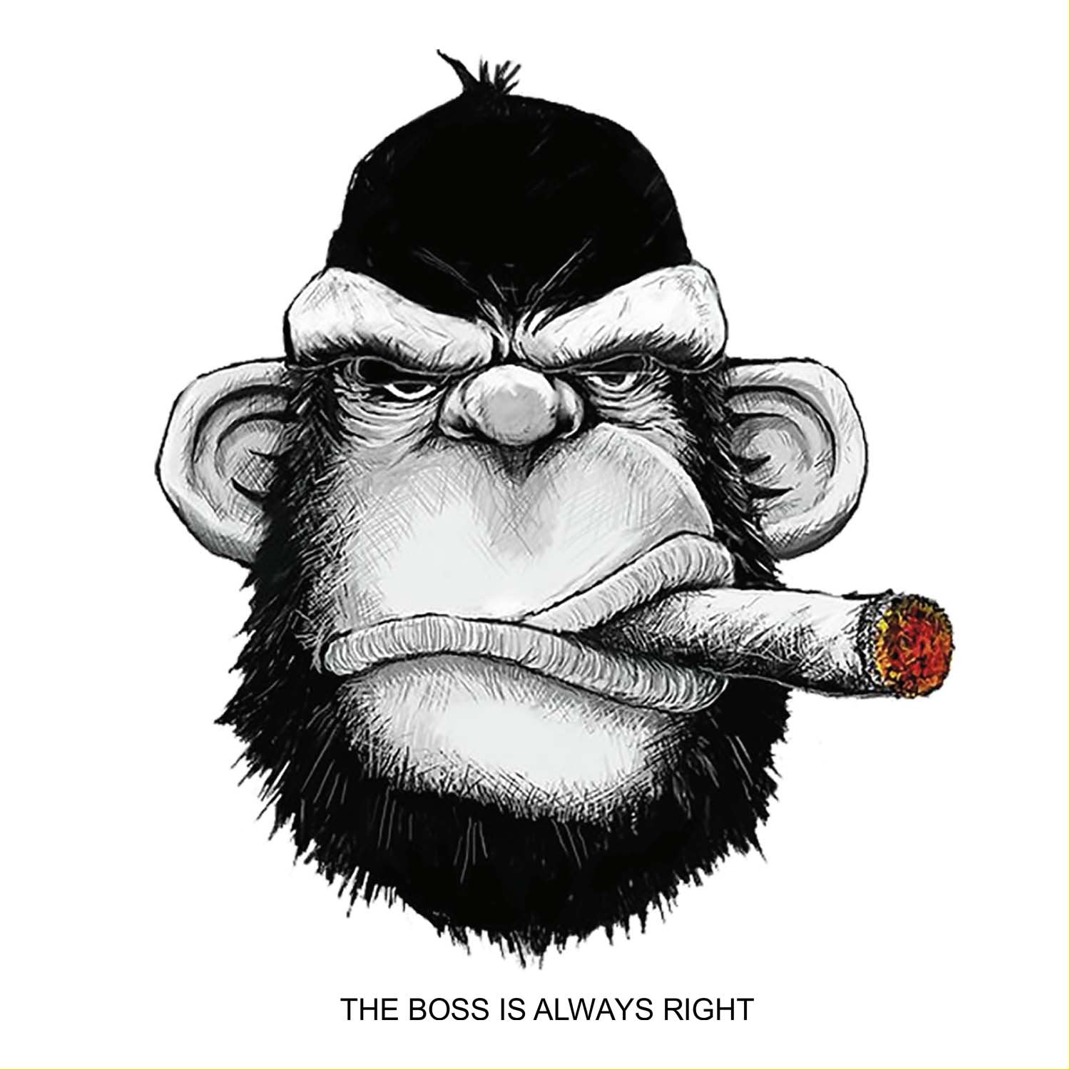The Boss (Full Sleeves) - Mens T-shirts - Shipping Globally!