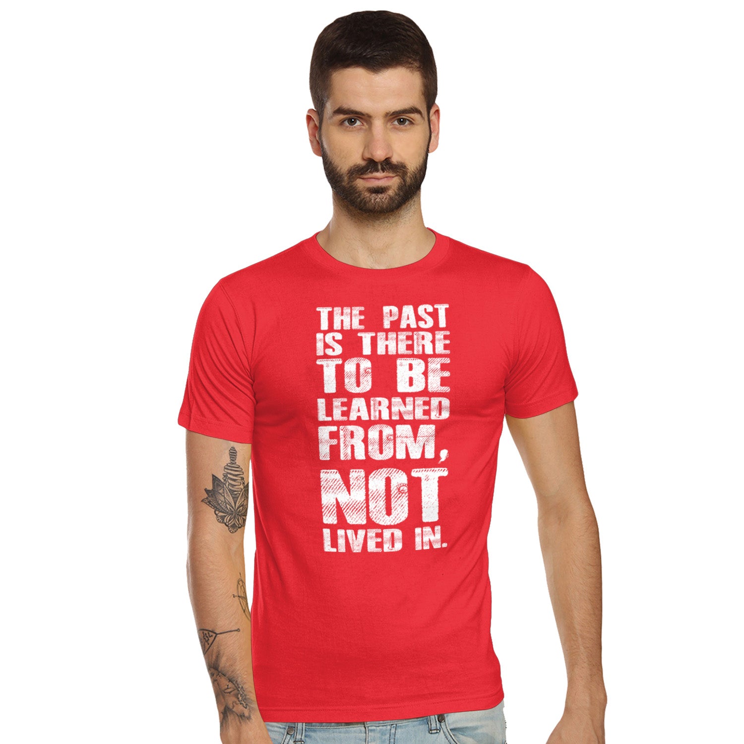 The Past – Tantra Original Since 1997 – Unisex Cotton Tee Everyday Wear - Shipping Globally