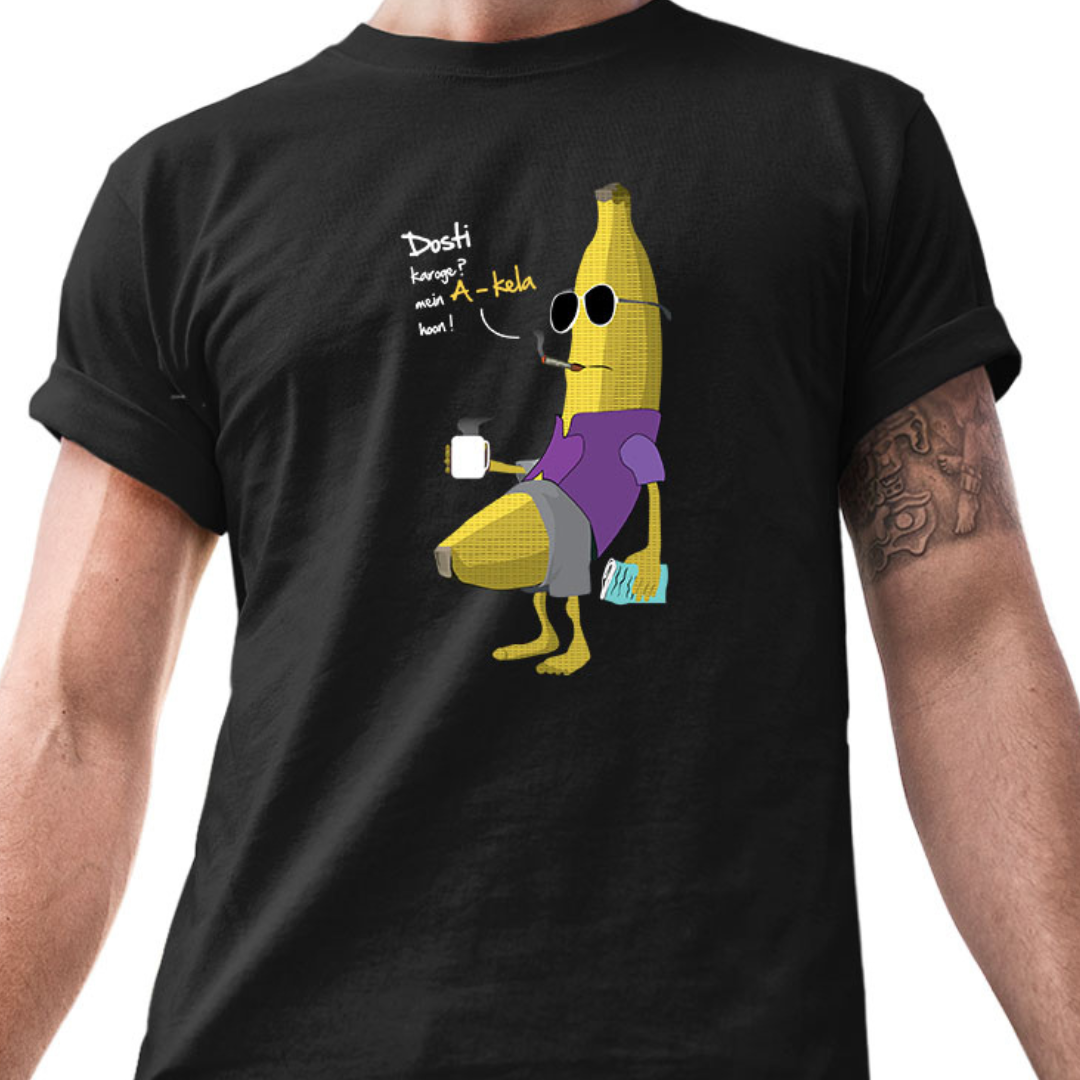 A Kela – Tantra Original Since 1997 – Unisex Cotton Tee Everyday Wear – Shipping Globally!