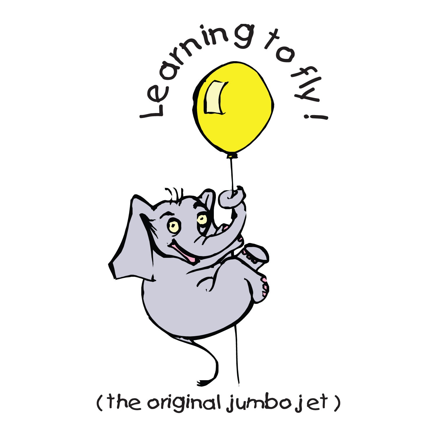 Learning to Fly Kids Tee – Tantra Original Since 1997 – Cotton Tee Everyday Wear – Shipping Globally!