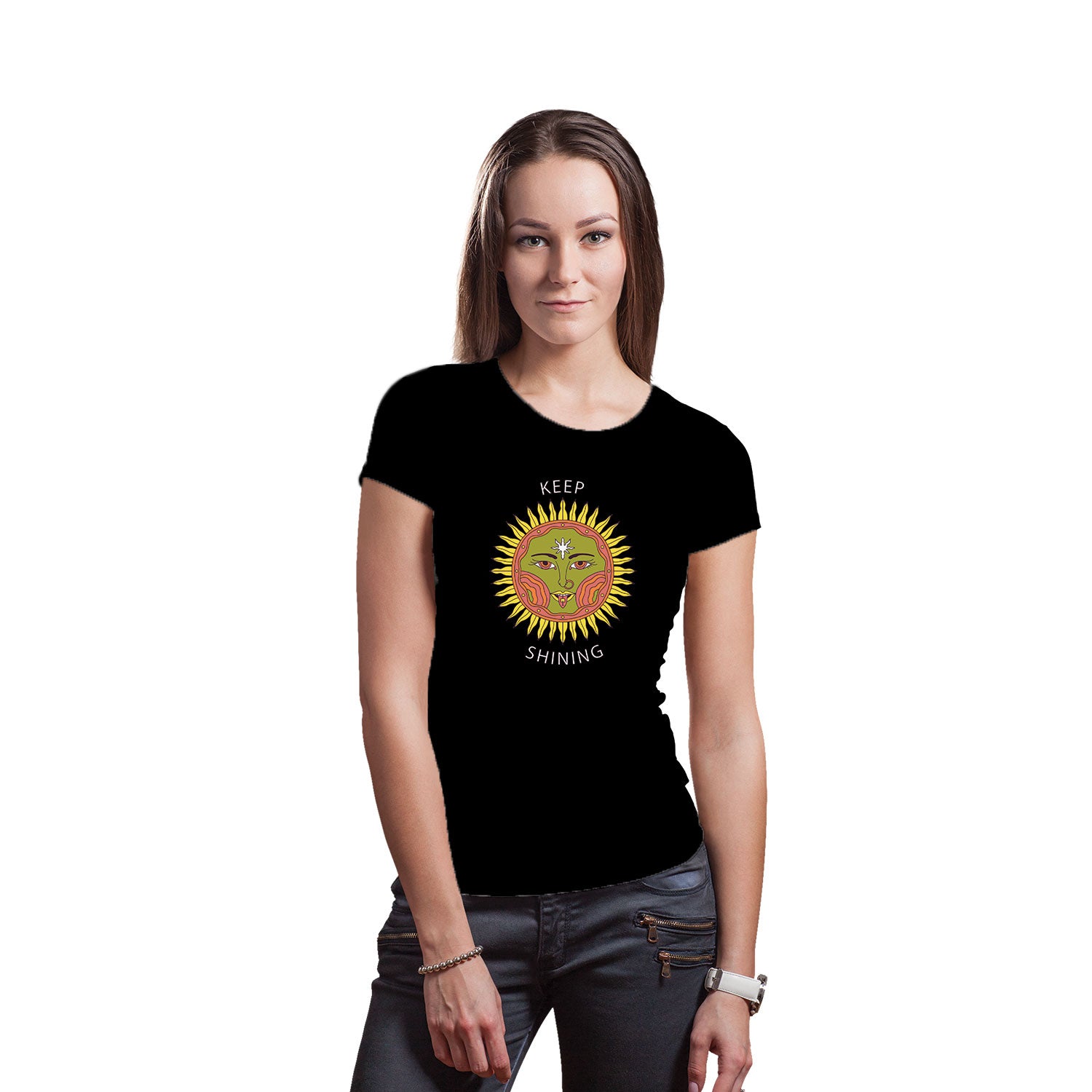 Keep Shinning Women’s Tee – Tantra Original Since 1997 – Casual Wear – Shipping Globally!