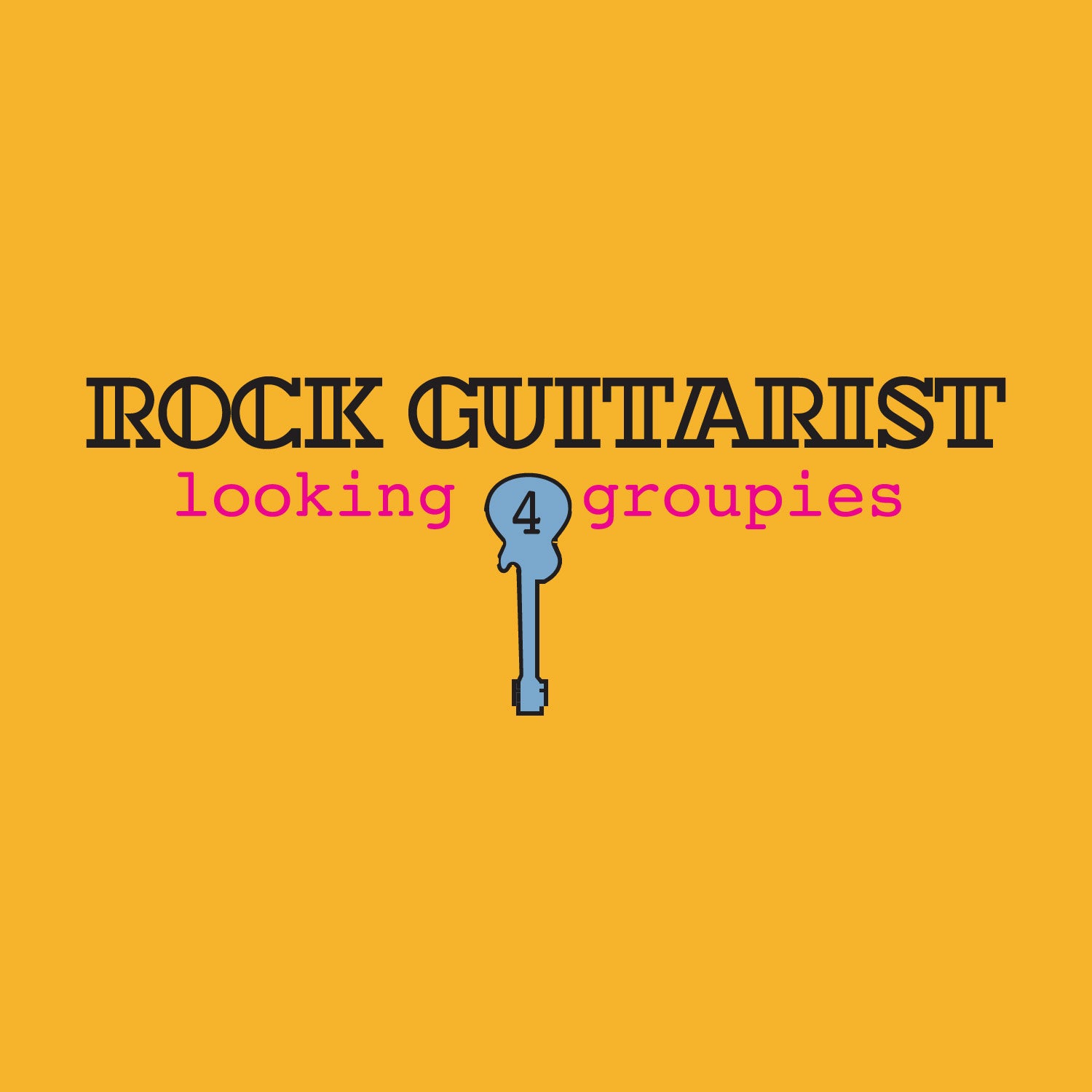 Rock Guitarist – Tantra Original Since 1997 – Unisex Cotton Tee Everyday Wear – Shipping Globally!