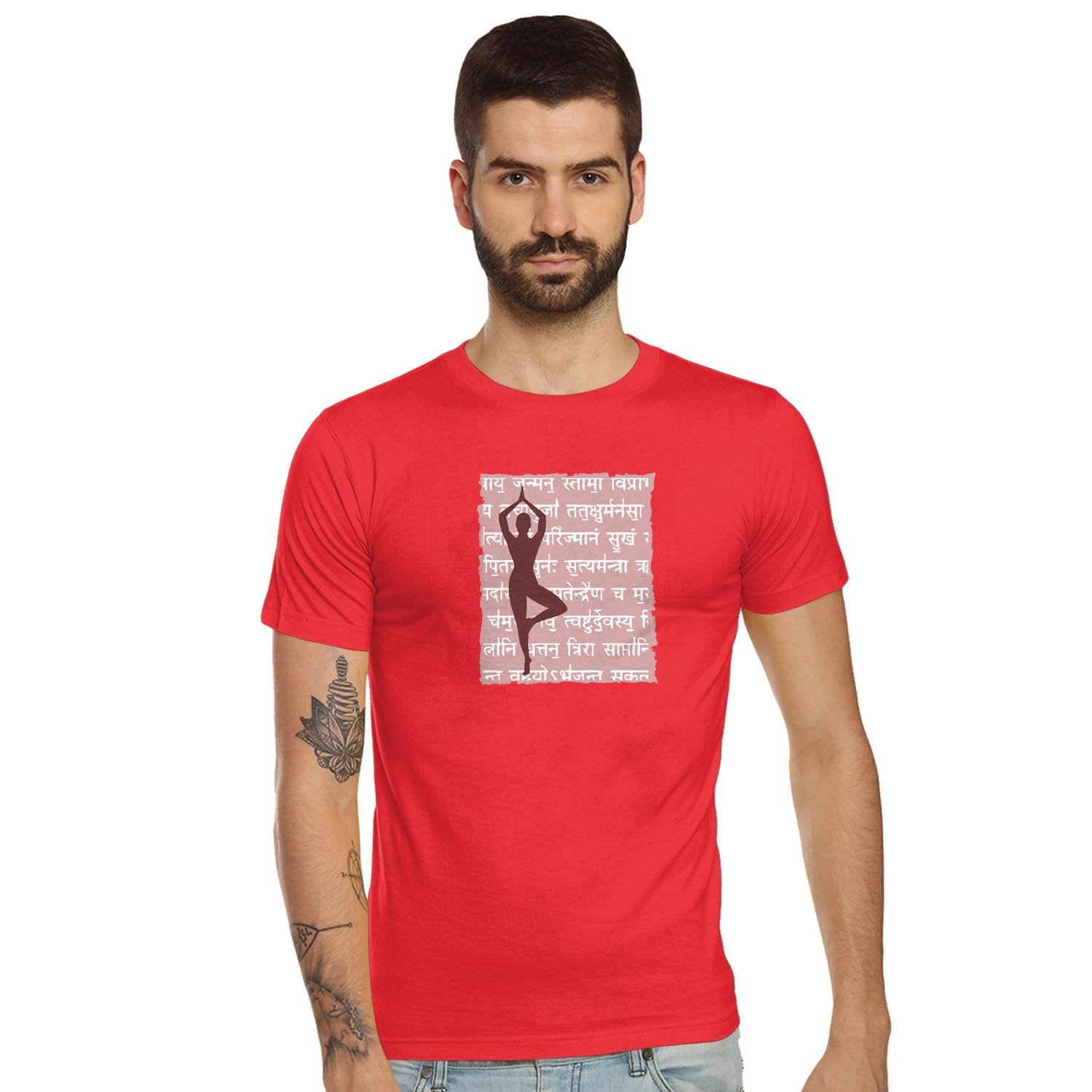 Yoga Sanskrit - Mens T-shirts - Shipping Globally!