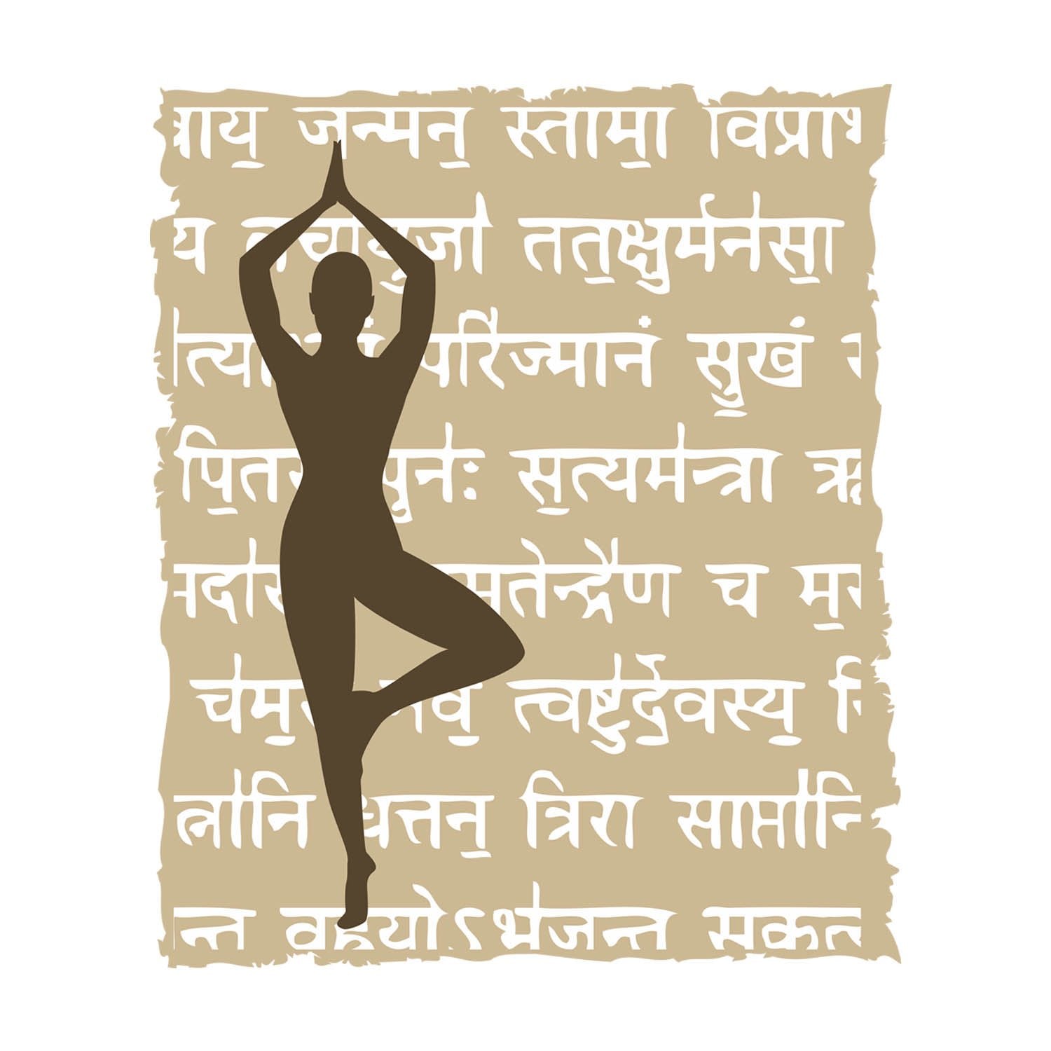 Yoga Sanskrit - Mens T-shirts - Shipping Globally!