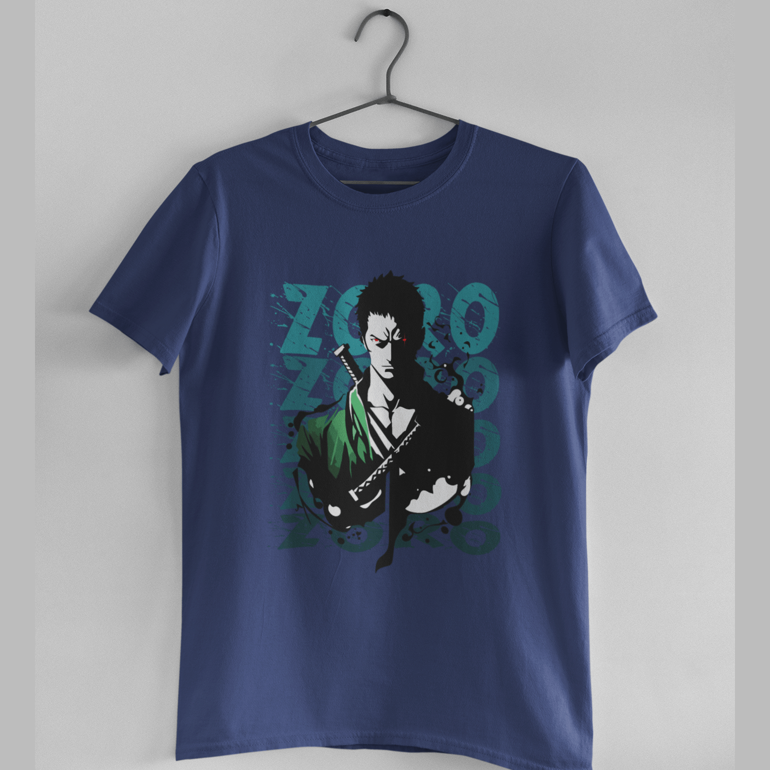 Zoro 1 - Anime Fanart Mens Printed T-shirts - Shipping Globally!