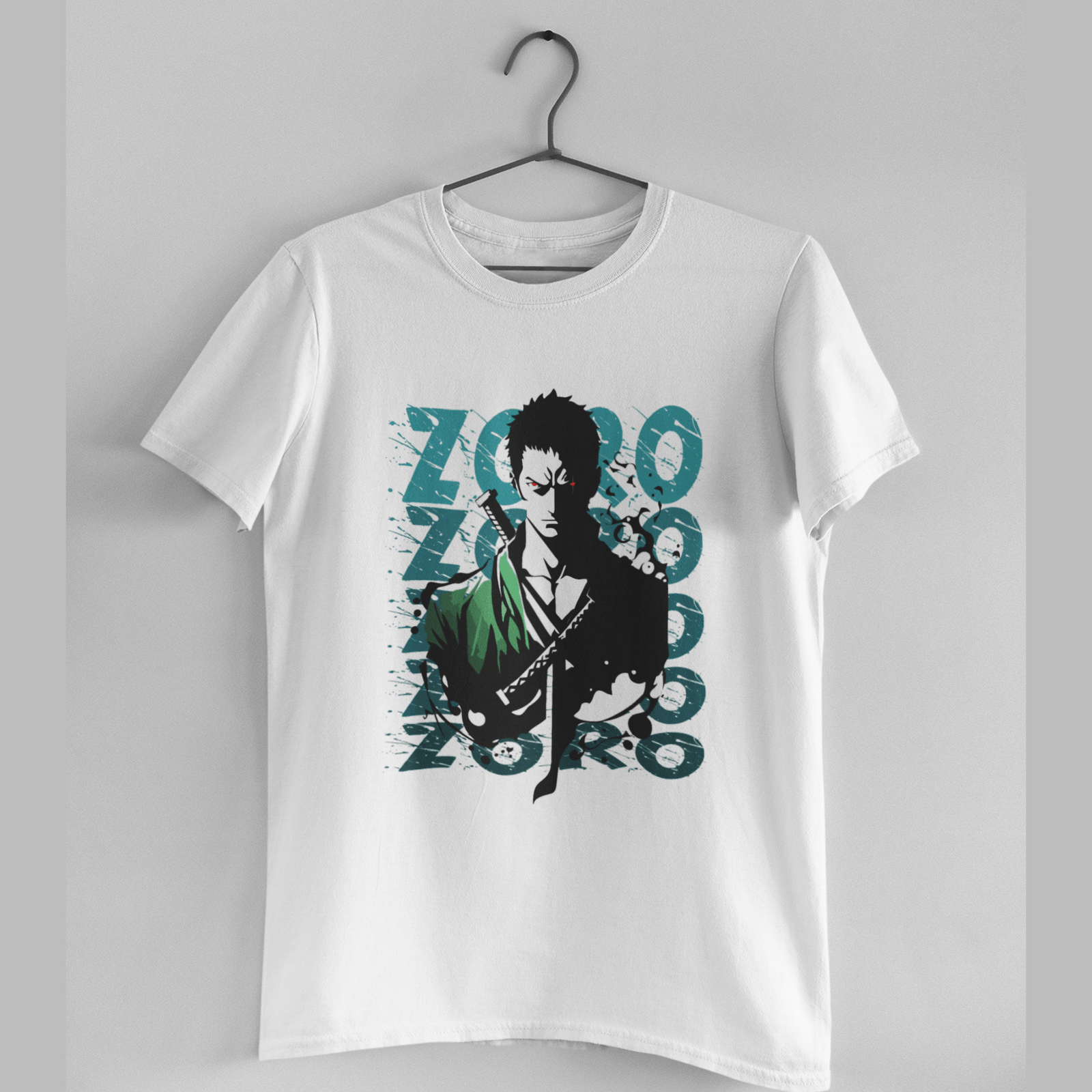 Zoro 1 - Anime Fanart Mens Printed T-shirts - Shipping Globally!