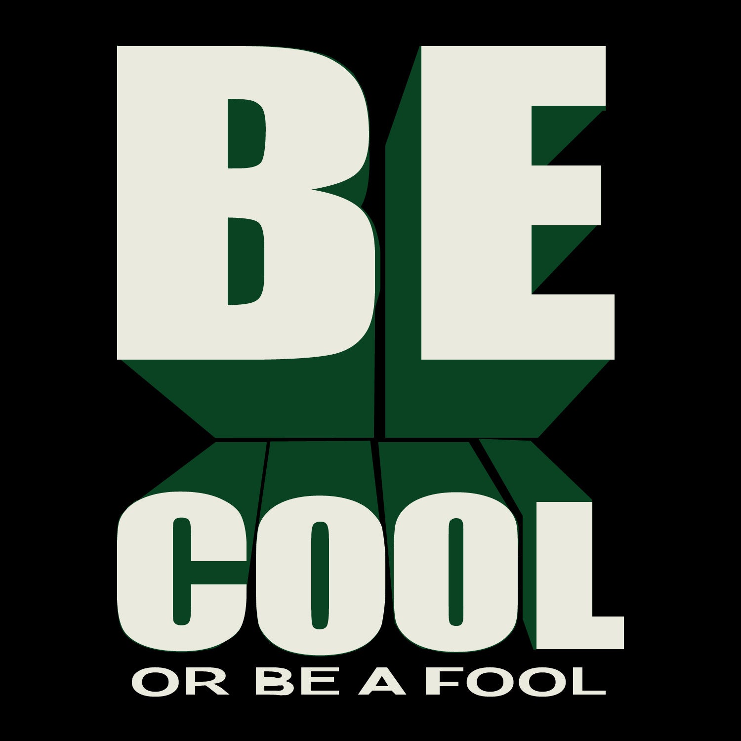 Be Cool – Tantra Original Brand Since 1997 – Unisex Cotton Tee – Chill Graphic Everyday Wear - Shipping Globally!