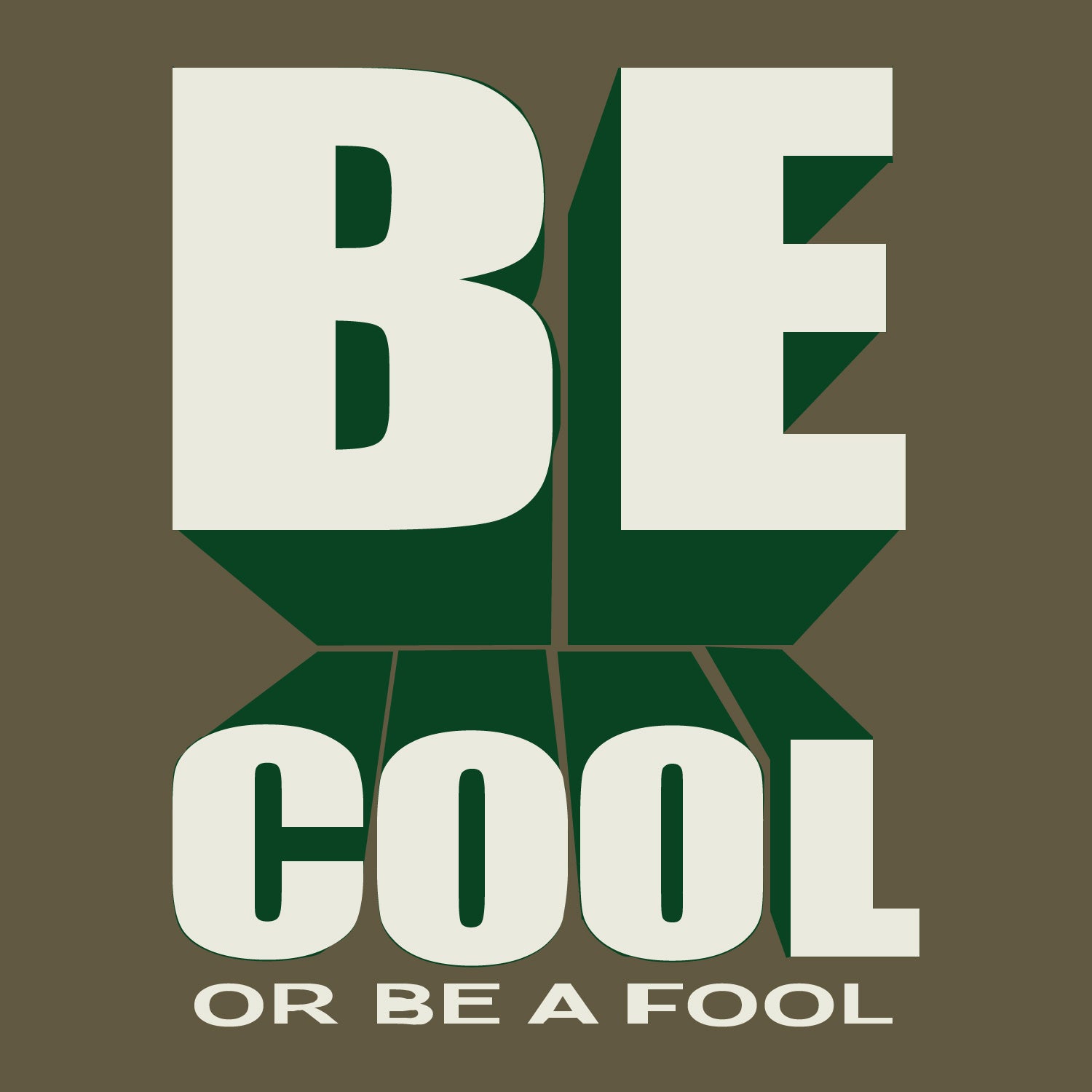Be Cool – Tantra Original Brand Since 1997 – Unisex Cotton Tee – Chill Graphic Everyday Wear - Shipping Globally!