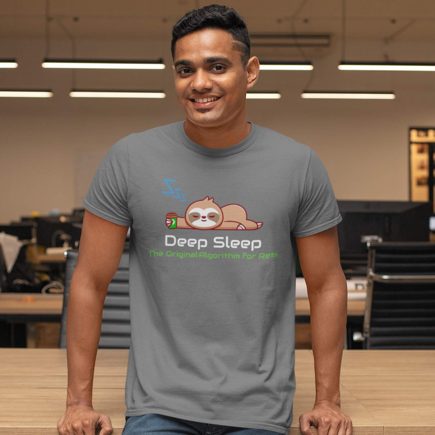 Tantra Deep Seek 100% Cotton Round Neck Printed Tshirt - Shipping Globally!
