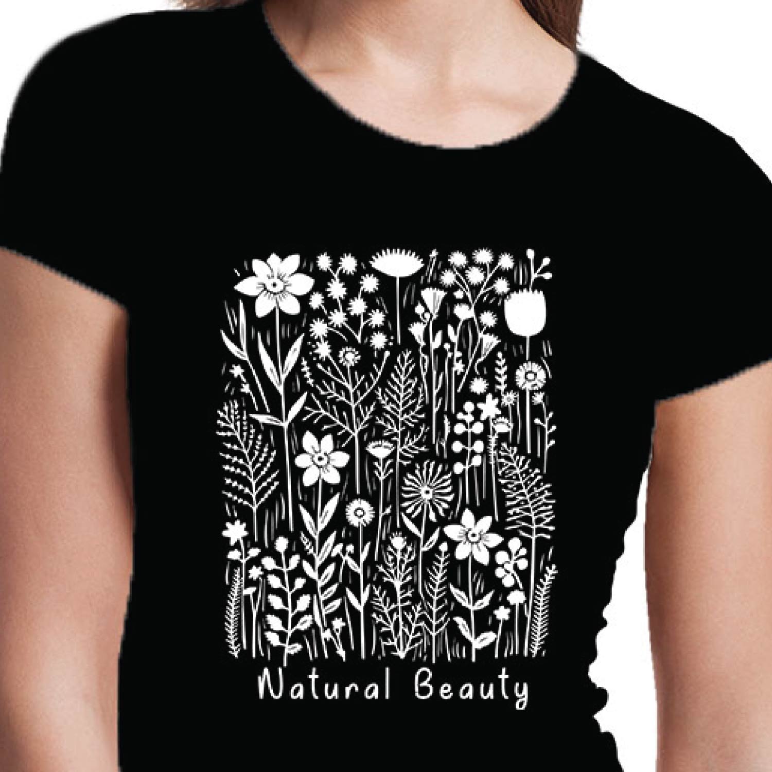 Tantra Natural Beauty Women's Graphic Print Cotton T-shirt Original Since 1997 Shipping Globally