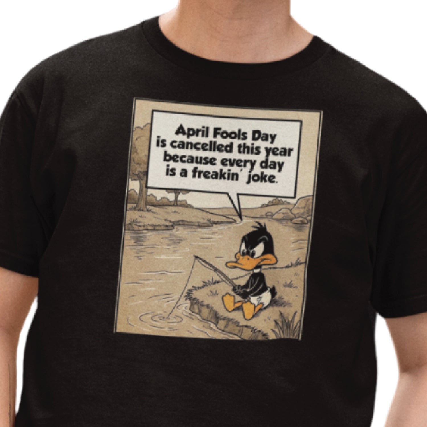 Tantra April Fool Graphic Print Cotton Unisex T-shirt Comfort Wear Original Since 1997 Shipping Globally
