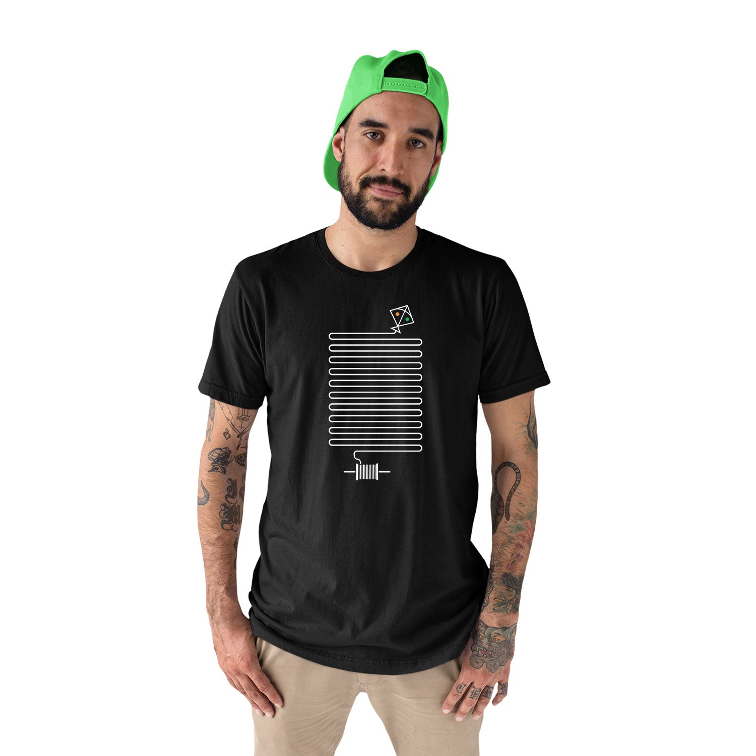 Tantra Kite Cotton Unisex T-Shirt Everyday Casual Wear Original Since 1997 Shipping Globally