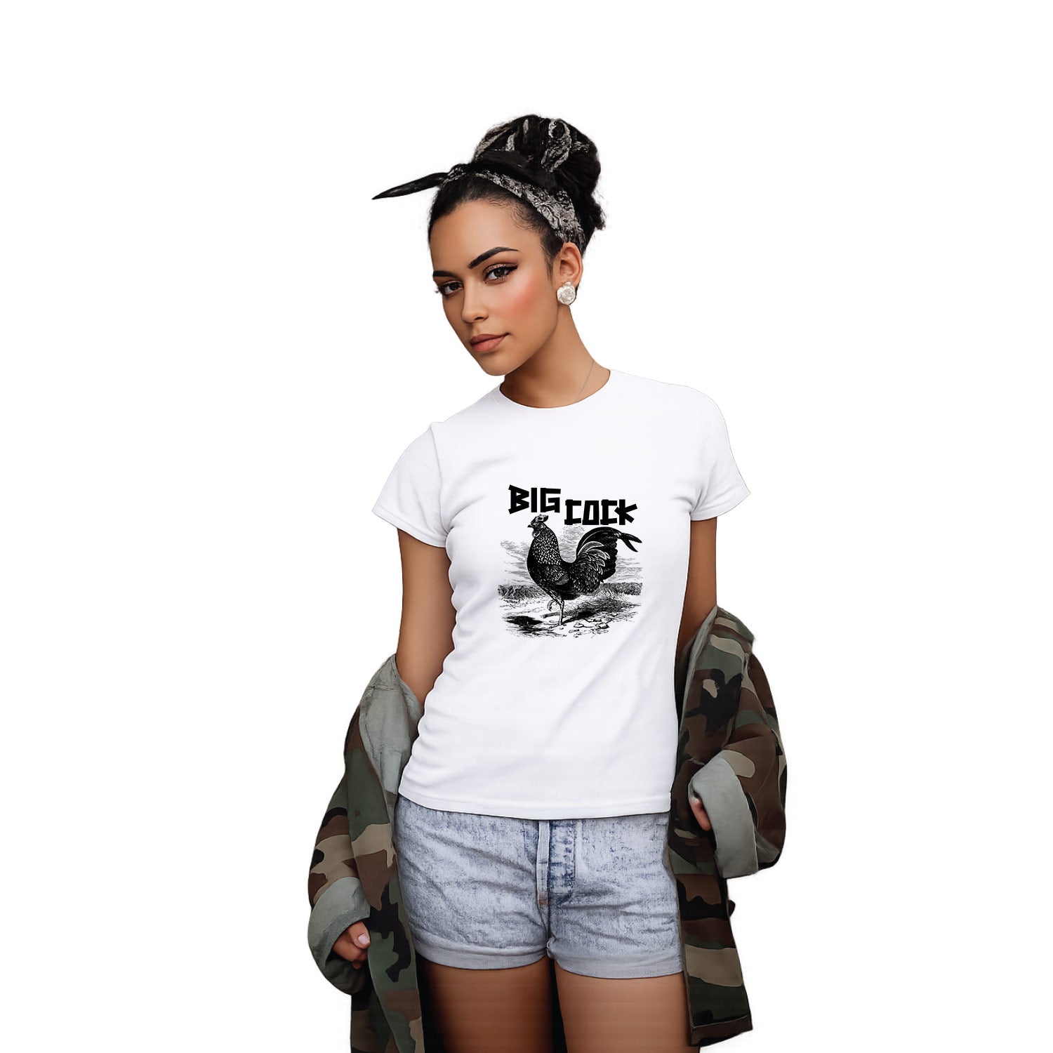 Tantra Big Cock Women’s Cotton T-Shirt Everyday Casual Wear Original Since 1997 Shipping Globally