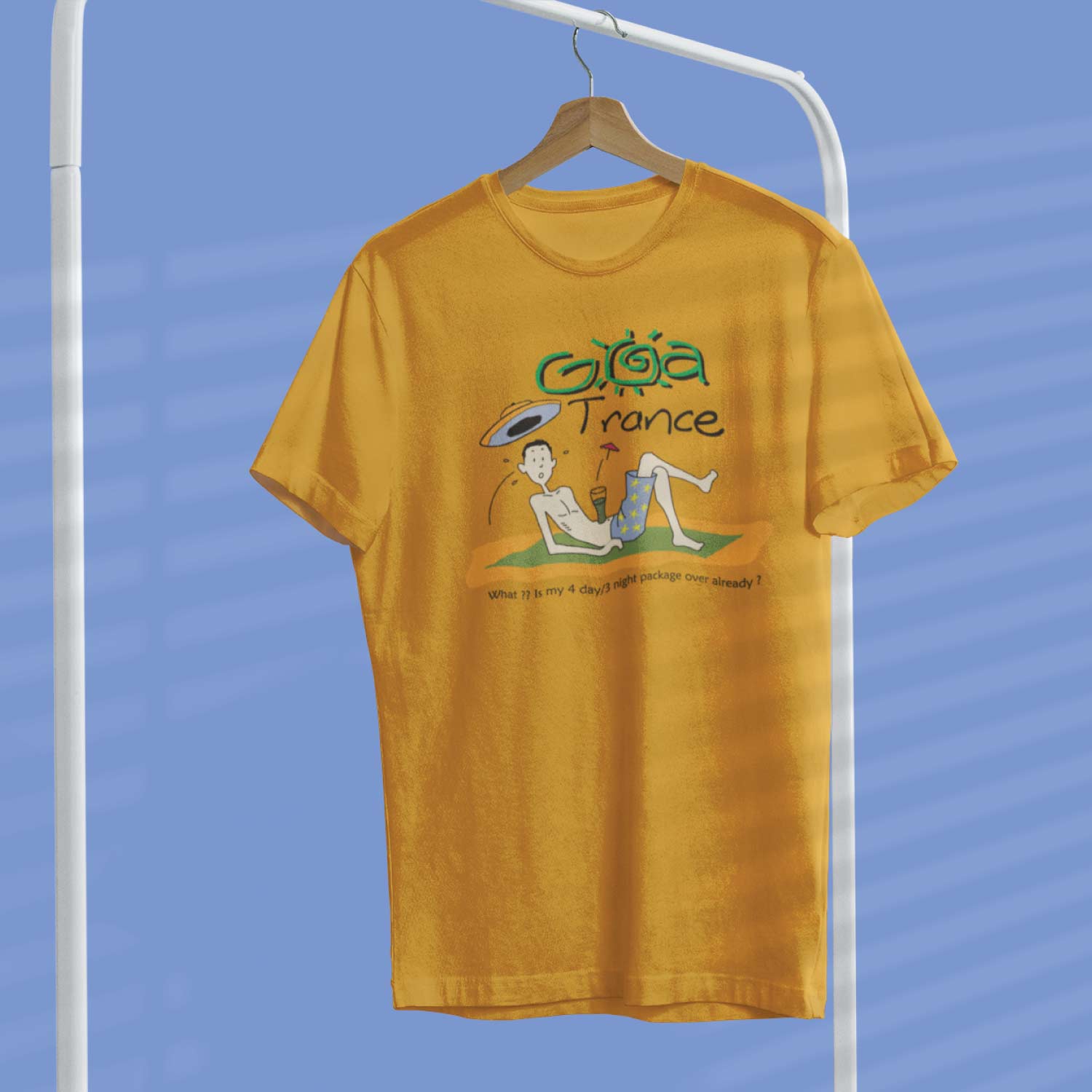 Goa Trance T-Shirt – Tantra Original Brand Since 1997 – Unisex Graphic Cotton Tee – Music-Inspired Casual Wear - Shipping Globally!