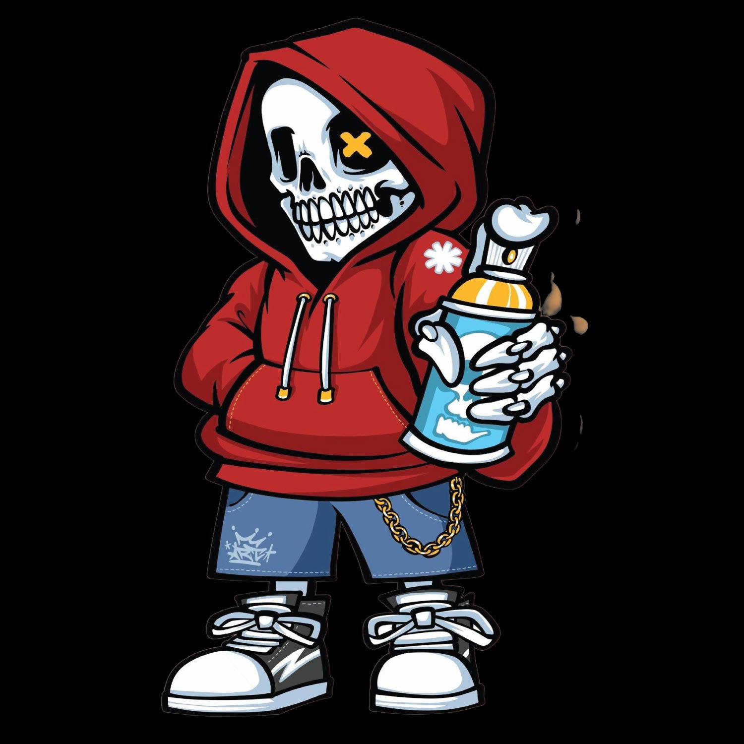 Graffiti – Tantra Original Since 1997 – Unisex Cotton Tee Everyday Wear – Shipping Globally!