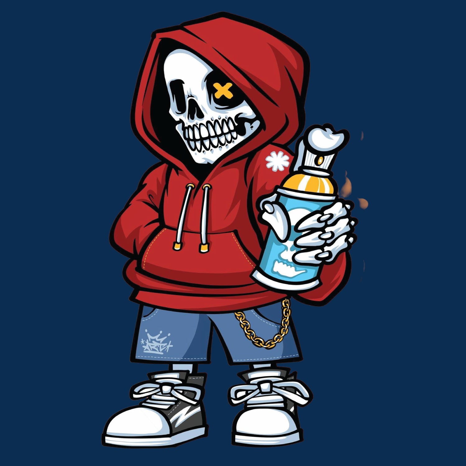 Graffiti – Tantra Original Since 1997 – Unisex Cotton Tee Everyday Wear – Shipping Globally!