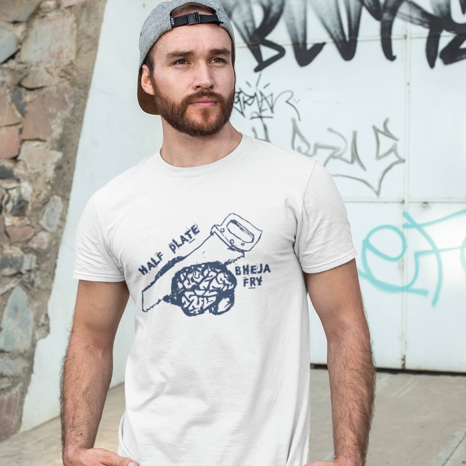 Tantra Half Plate Original Brand (Since 1997) - Unisex Graphic Tee Premium Cotton, Casual Wear. - Shipping Globally!
