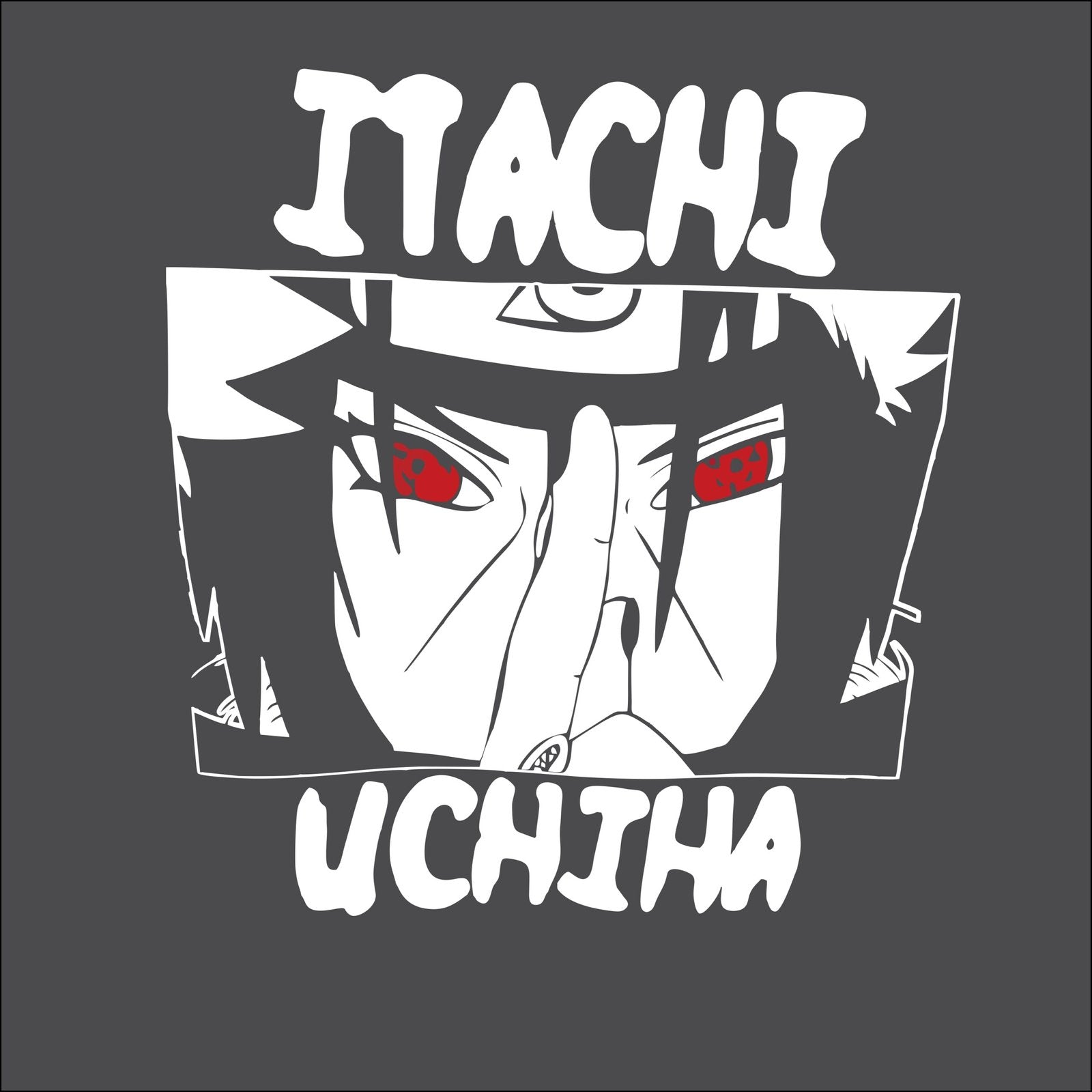 Itachi Uchiha - Anime Fanart Mens Printed T-shirts - Shipping Globally!