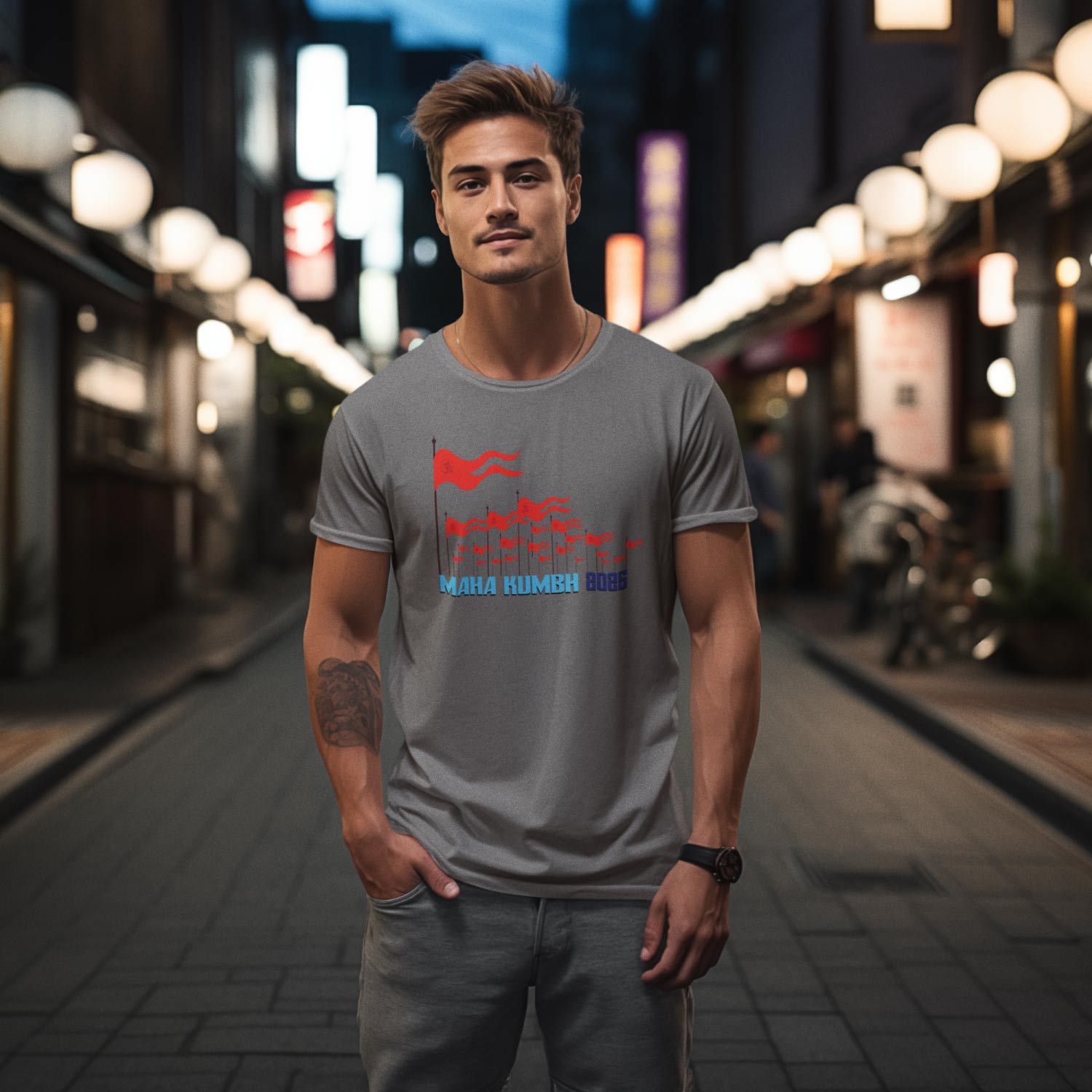 Tantra Kumbh 4 T-Shirt – Unisex Graphic Tee – Premium Cotton Casual Wear – Spiritual & Traditional Design - Shipping Globally!