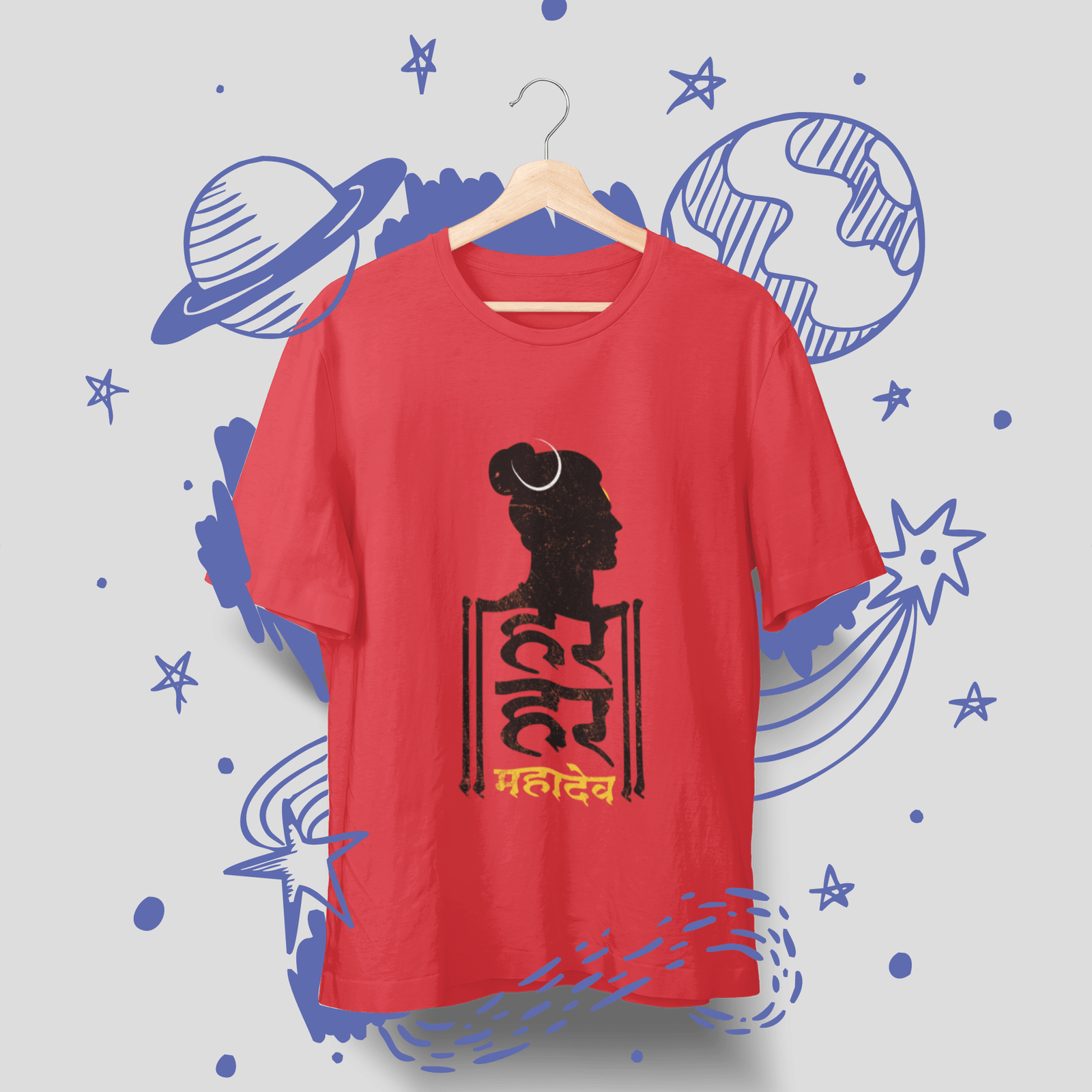 Har Har Mahadev - Mens T-shirt - Shipping Globally!