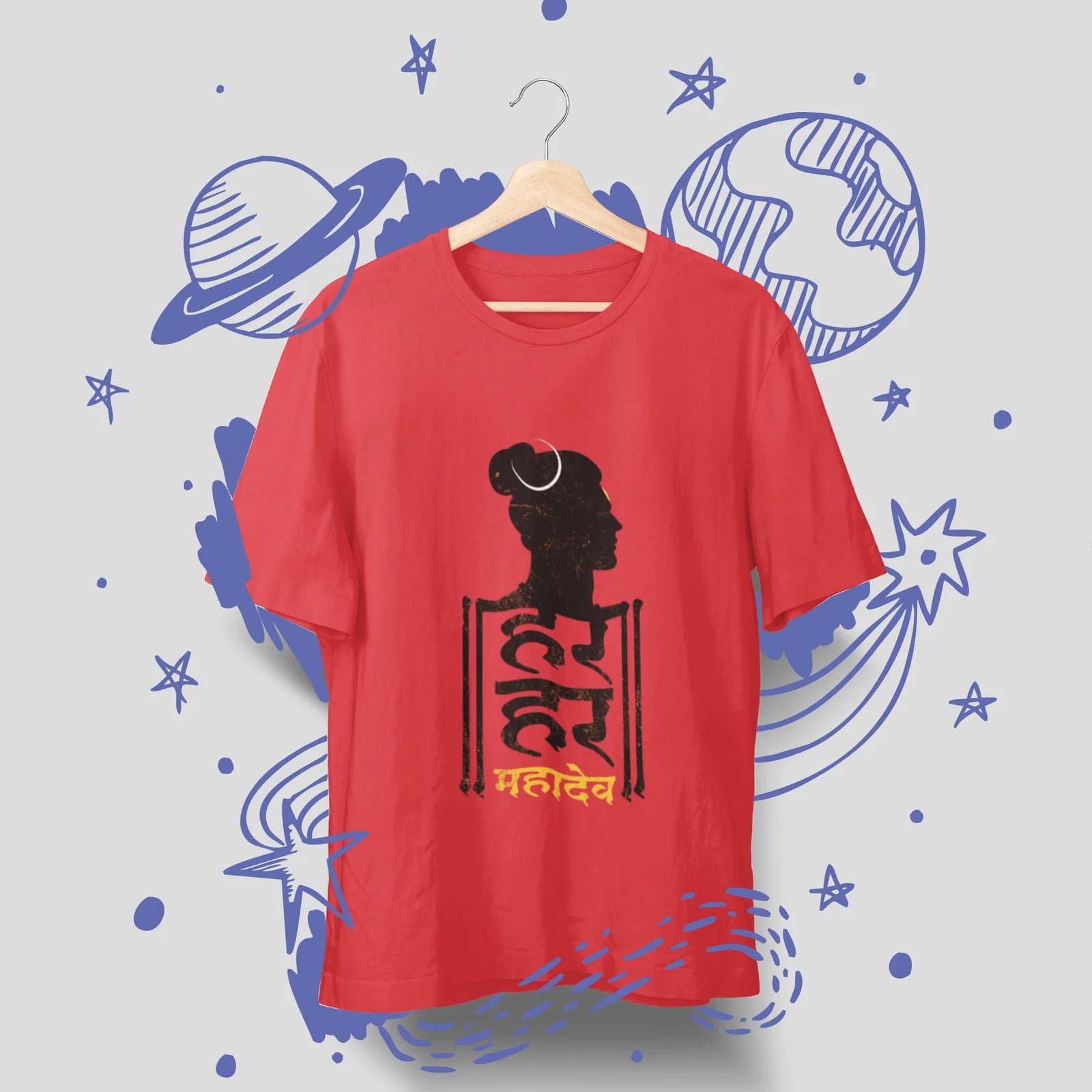 Har Har Mahadev -Mens T-shirt - Shipping Globally!