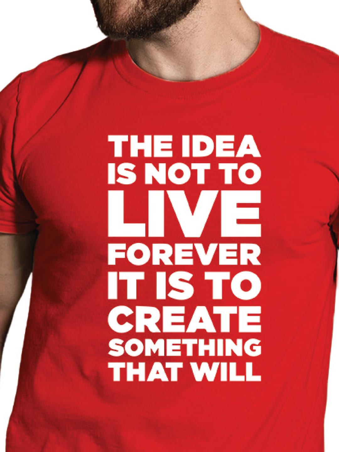 The Idea – Tantra Original Brand Since 1997 –  Inspirational Quote Graphic Unisex Cotton Tee Everyday Wear - Shipping Globally!