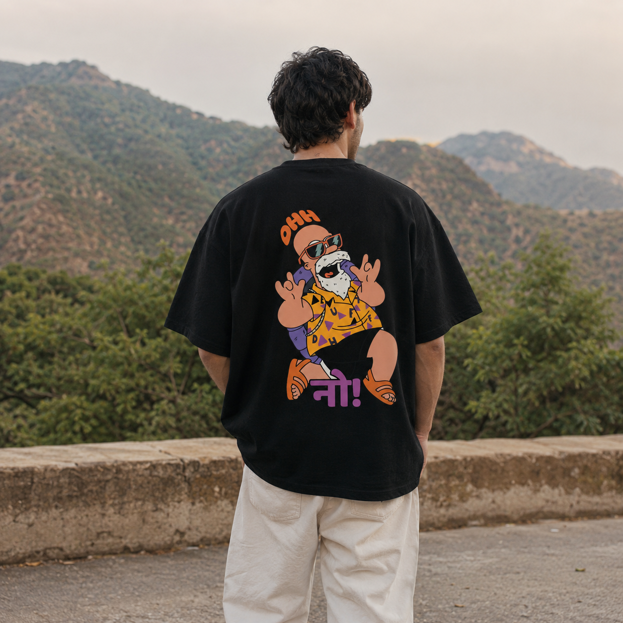Ohh No! Oversize Back Print – Tantra Original Brand Since 1997 – Unisex Cotton Tee Everyday Wear - Shipping Globally!