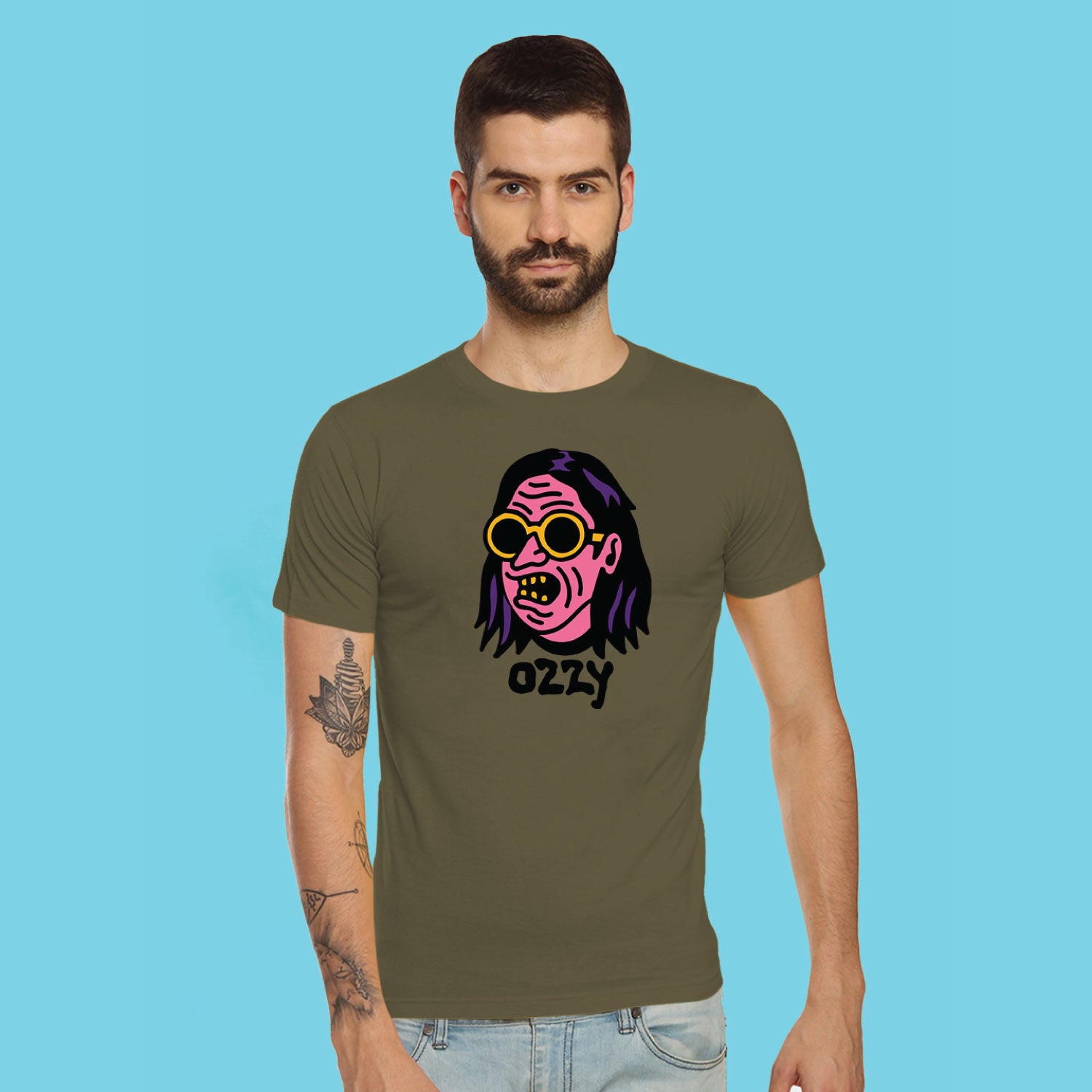 Ozzy – Tantra Original Brand Since 1997 – Unisex Graphic Cotton Tee – Casual Everyday Wear - Shipping Globally!