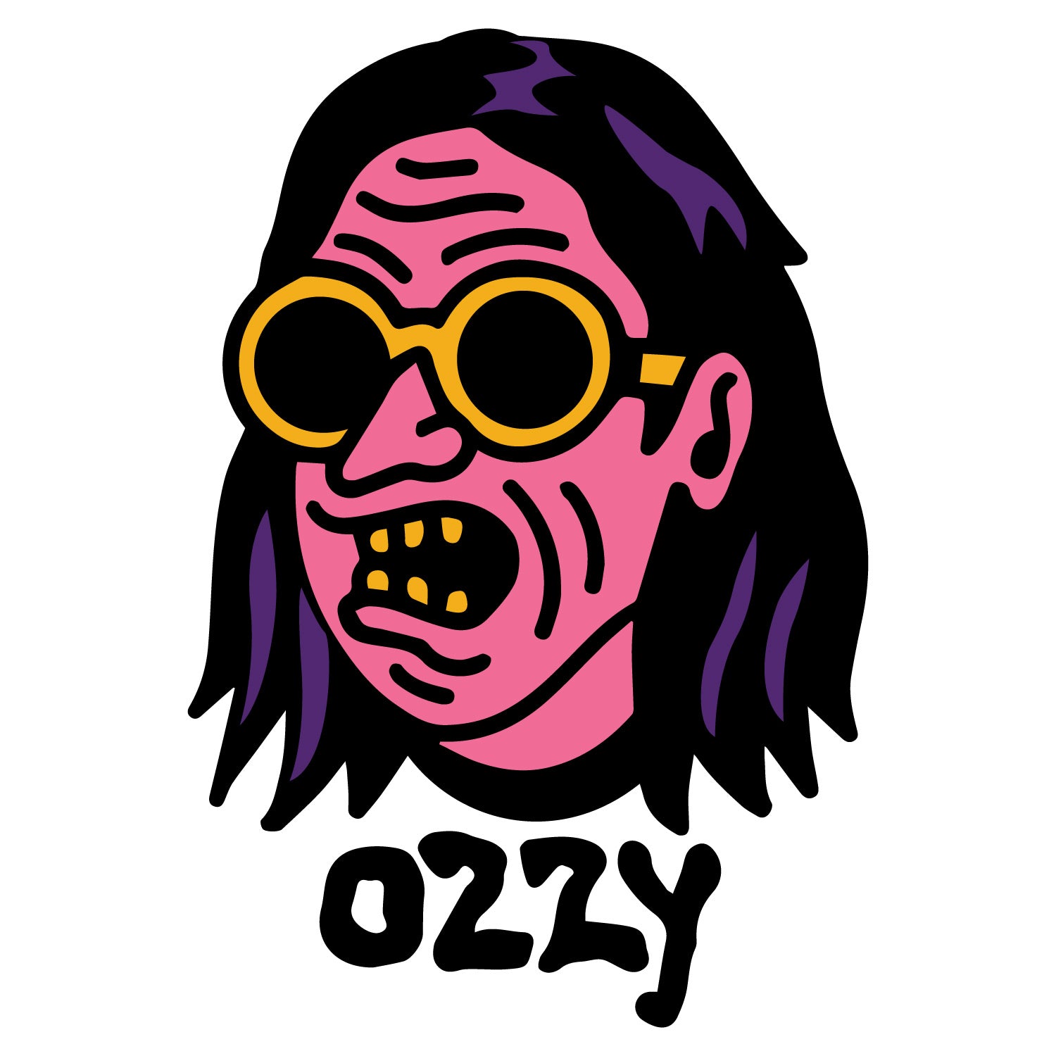 Ozzy – Tantra Original Brand Since 1997 – Unisex Graphic Cotton Tee – Casual Everyday Wear - Shipping Globally!