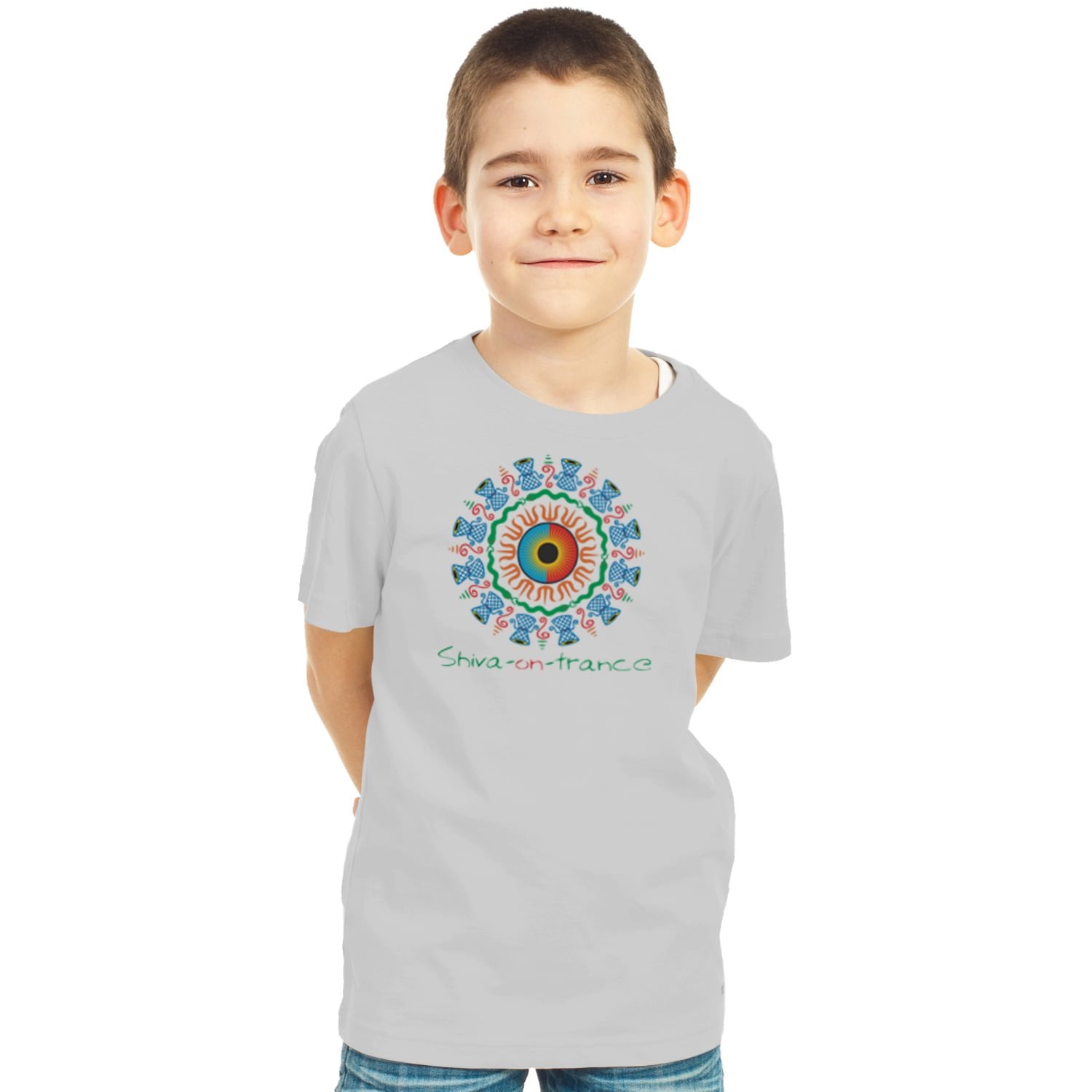 Shiva on Trance - Kids T-Shirt - Shipping Globally