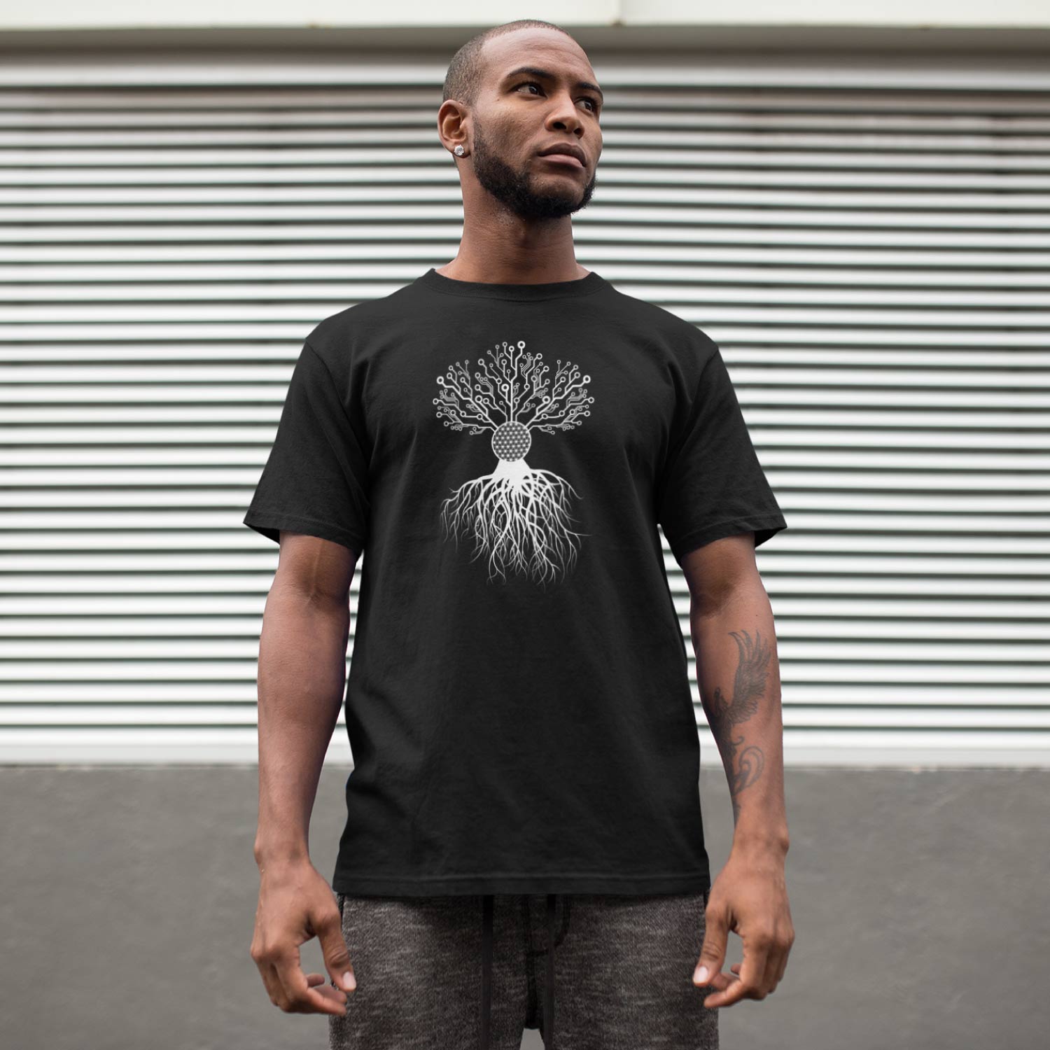 Tantra Staying Alive 100% Cotton Round Neck Printed Tshirt - Shipping Globally!