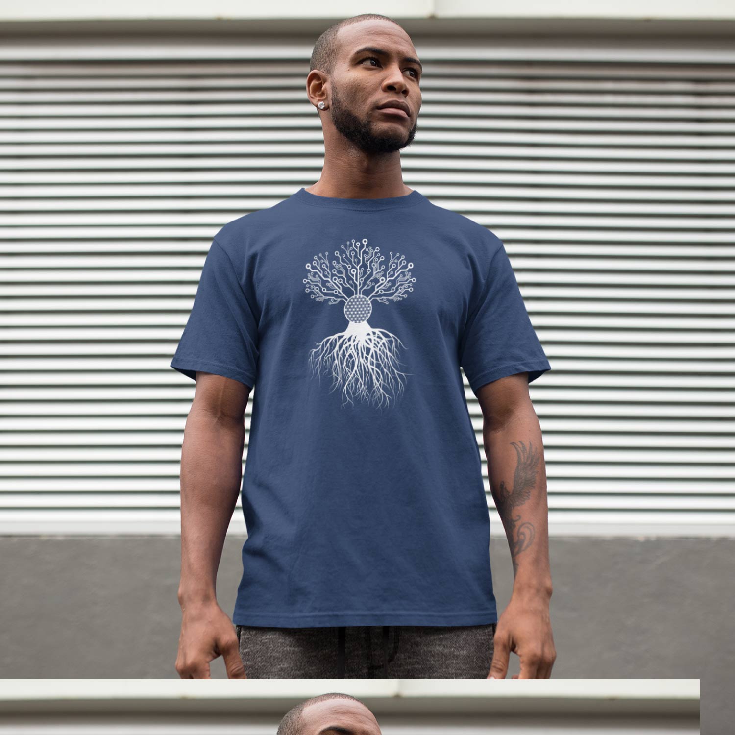Tantra Staying Alive 100% Cotton Round Neck Printed Tshirt - Shipping Globally!