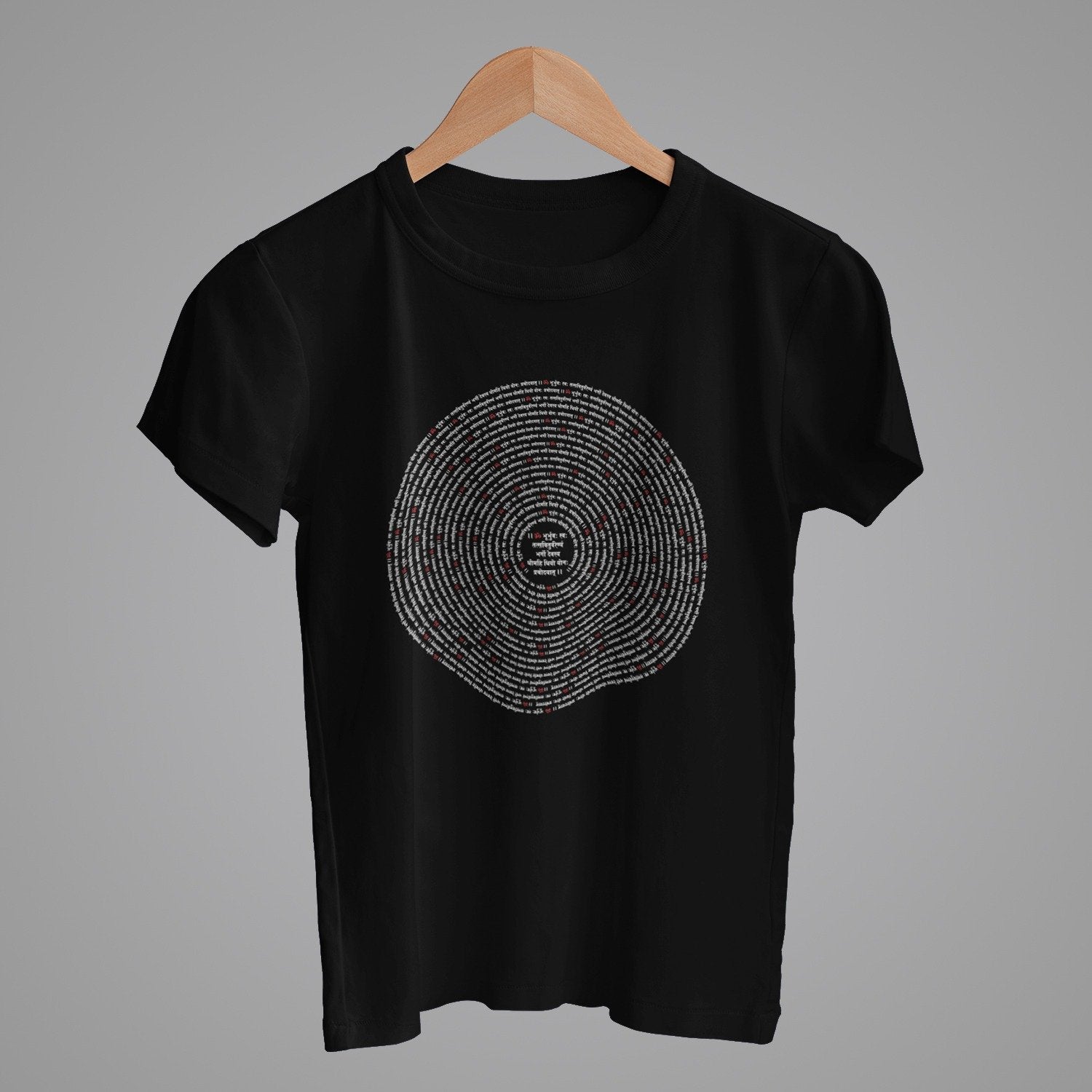 Script Printed Mens T-shirt - Shipping Globally!