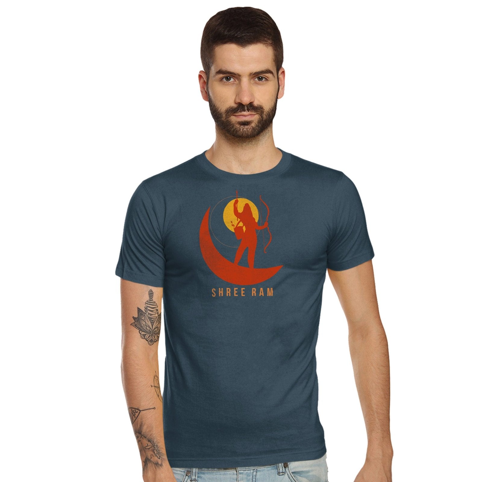 Moon Ram-mens T-shirt - Shipping Globally!