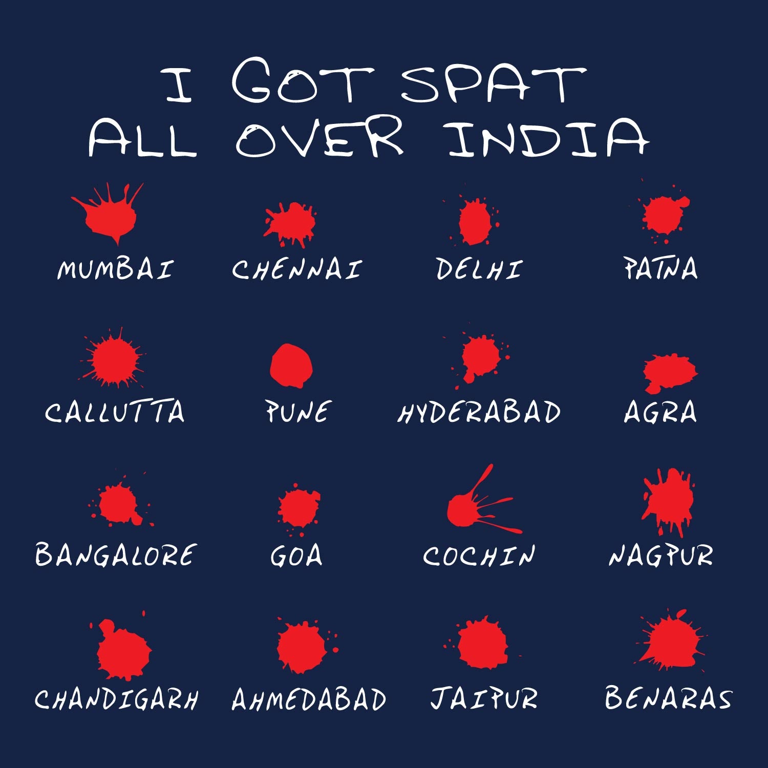 Tantra Spat Original Brand (Since 1997) - Graphic Tee Premium Cotton, Casual Wear - Shipping Globally!