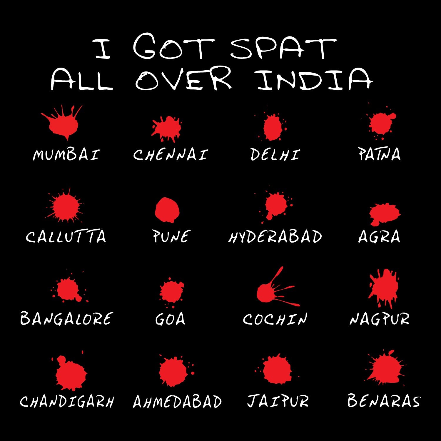 Tantra Spat Original Brand (Since 1997) - Graphic Tee Premium Cotton, Casual Wear - Shipping Globally!