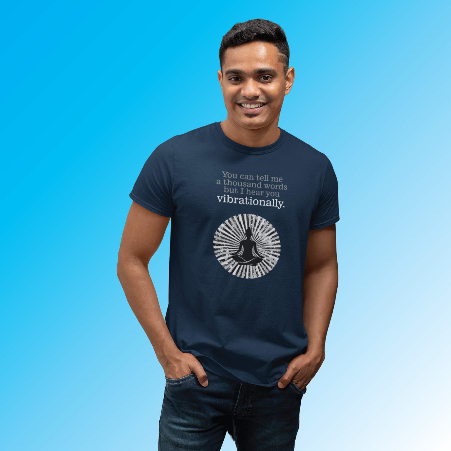 Vibration T-Shirt – Tantra Original Since 1997 – Unisex Cotton Tee – Spiritual & Mindful Casual Wear - Shipping Globally!