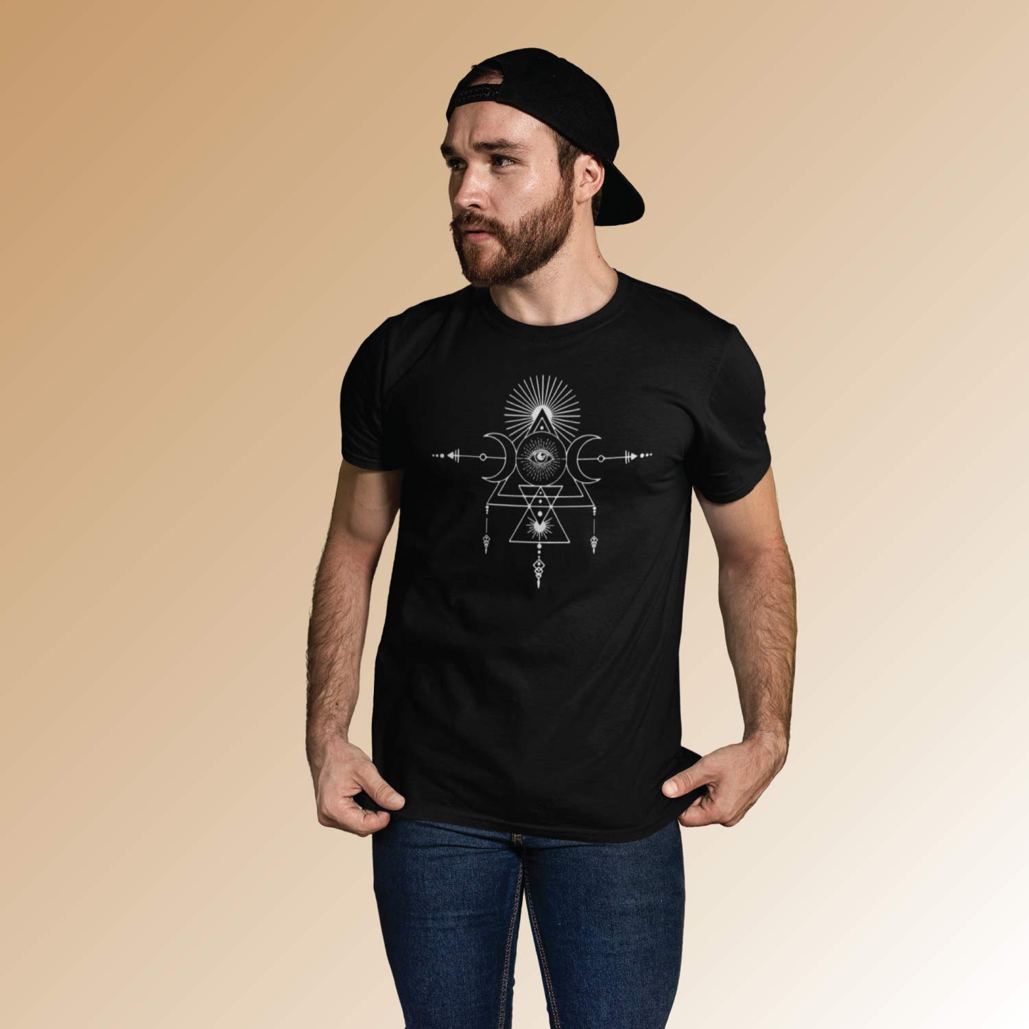 Visionary – Tantra Original Since 1997 – Unisex Cotton Tee – Mystical & Bold Casual Wear - Shipping Globally!